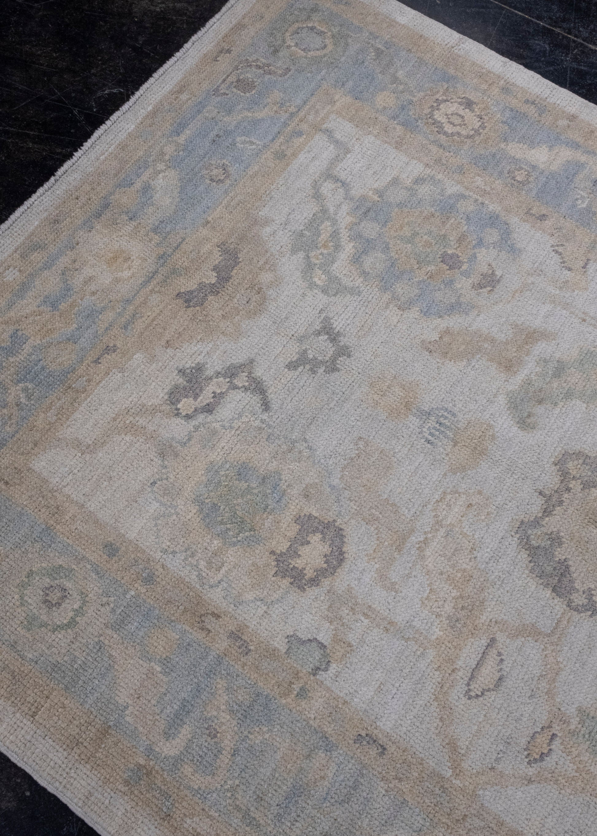 Turkish Oushak Rug 4'2" x 6'3" #16072