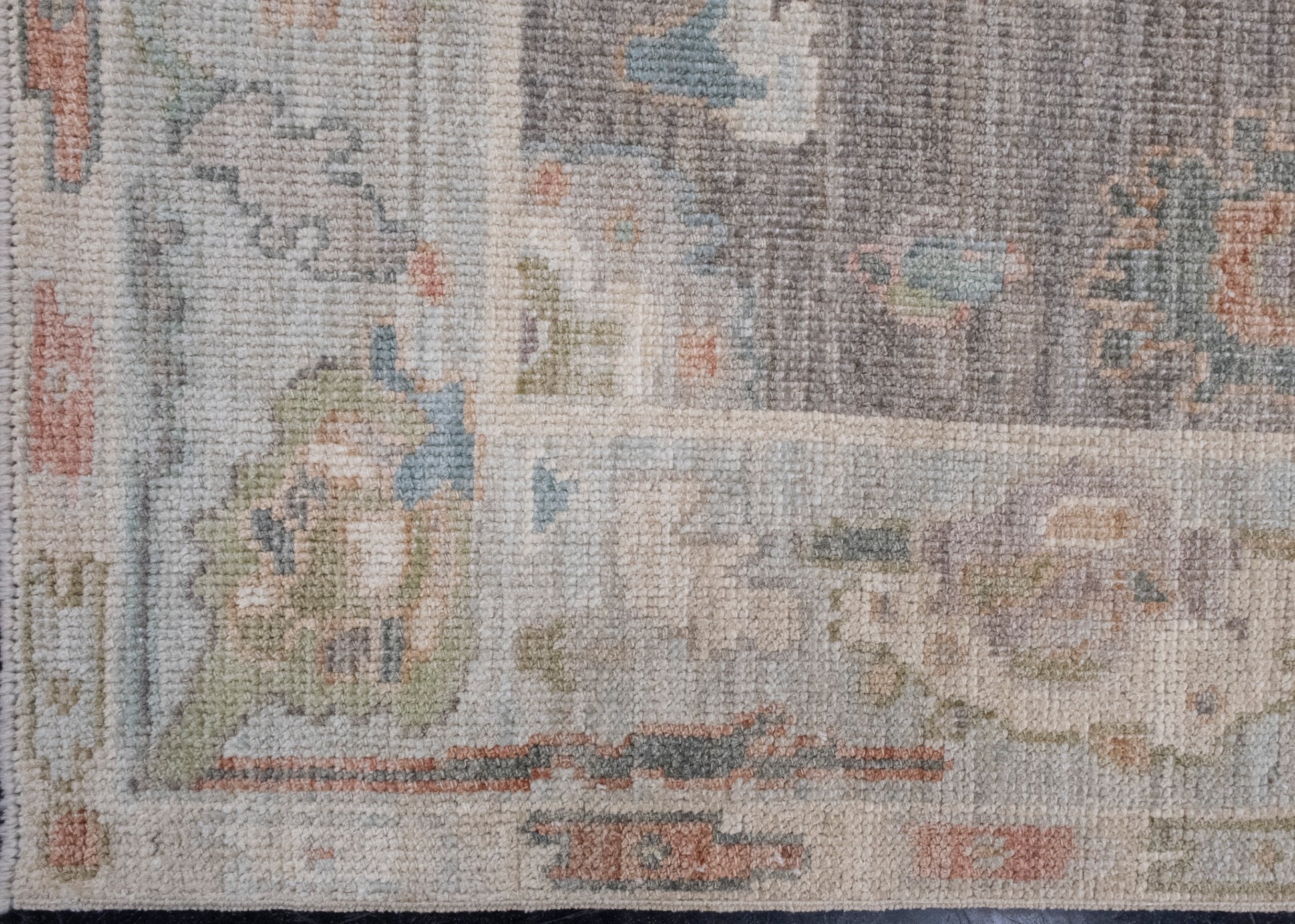 Turkish Oushak Rug 4' x 6' #16006