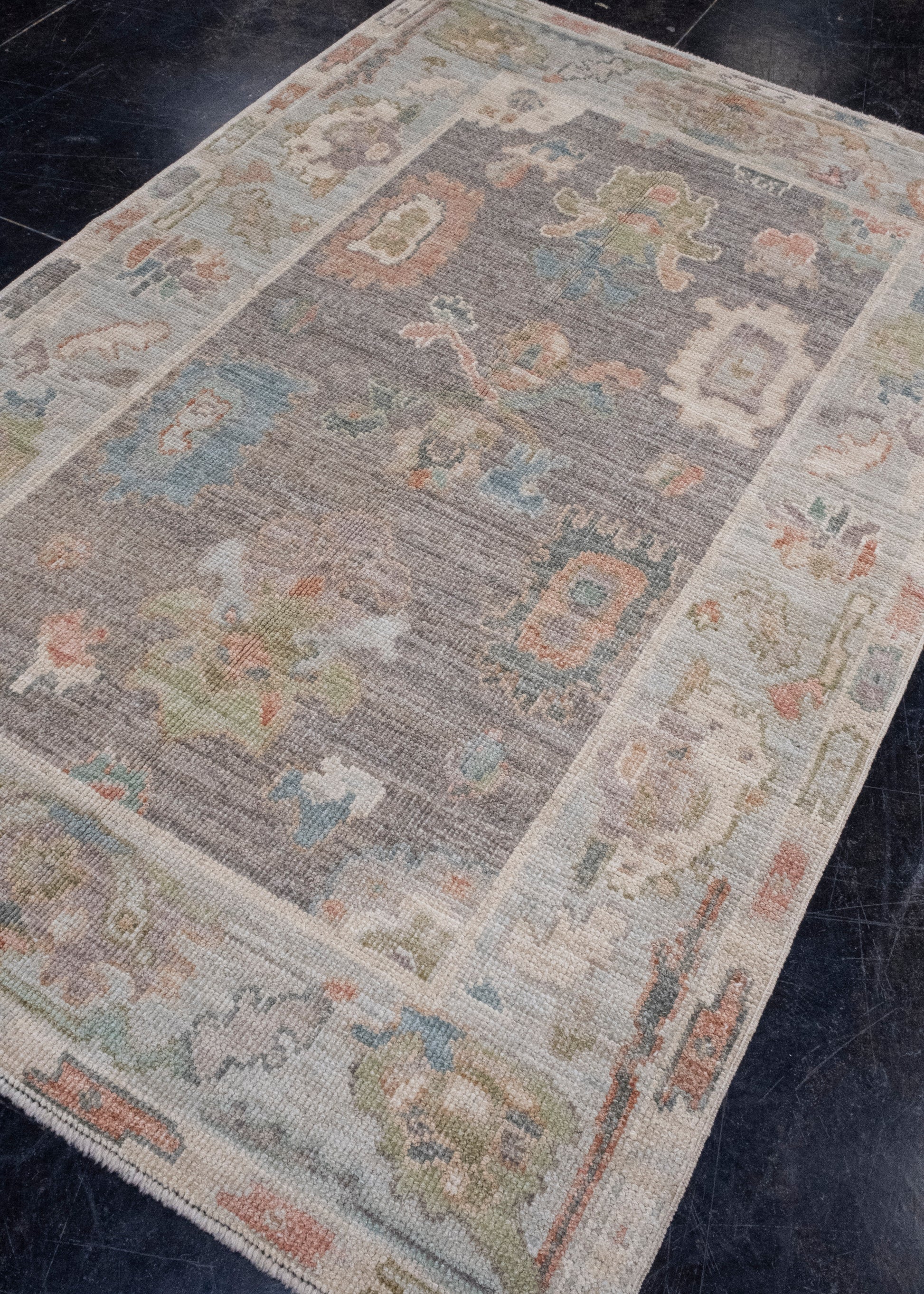 Turkish Oushak Rug 4' x 6' #16006