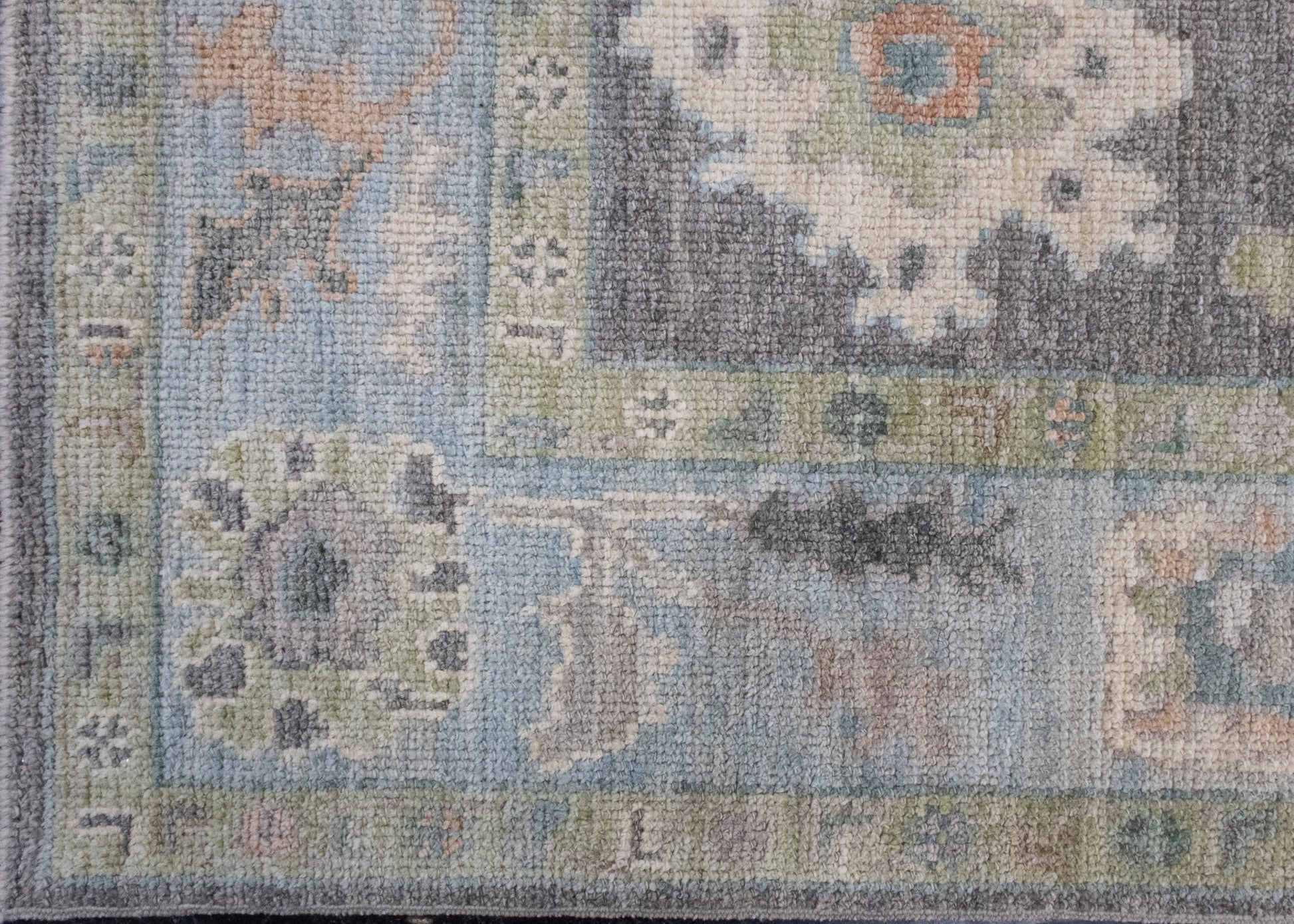 Turkish Oushak Rug 4'1" x 6'3" #16020