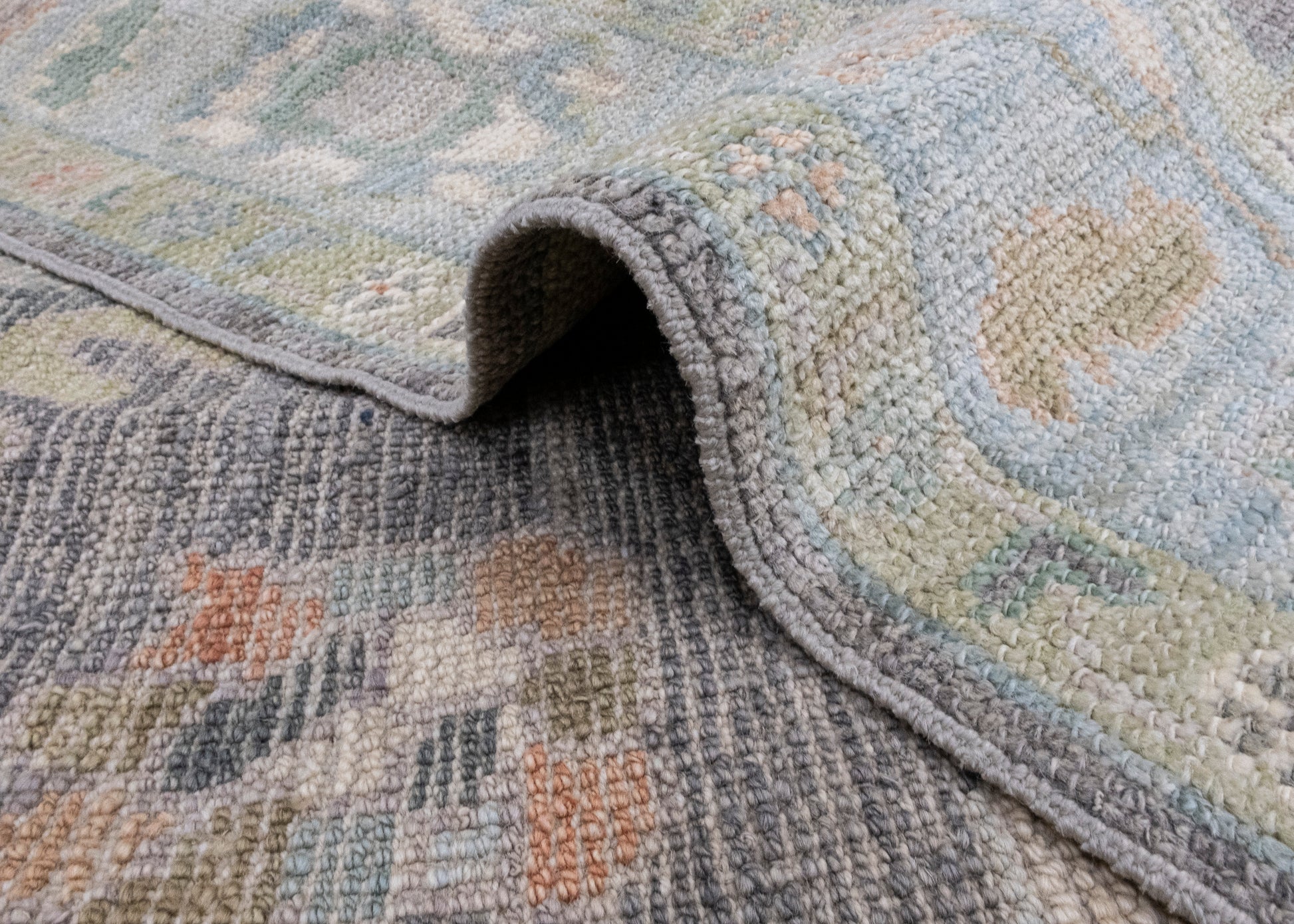 Turkish Oushak Rug 4'1" x 6'3" #16020