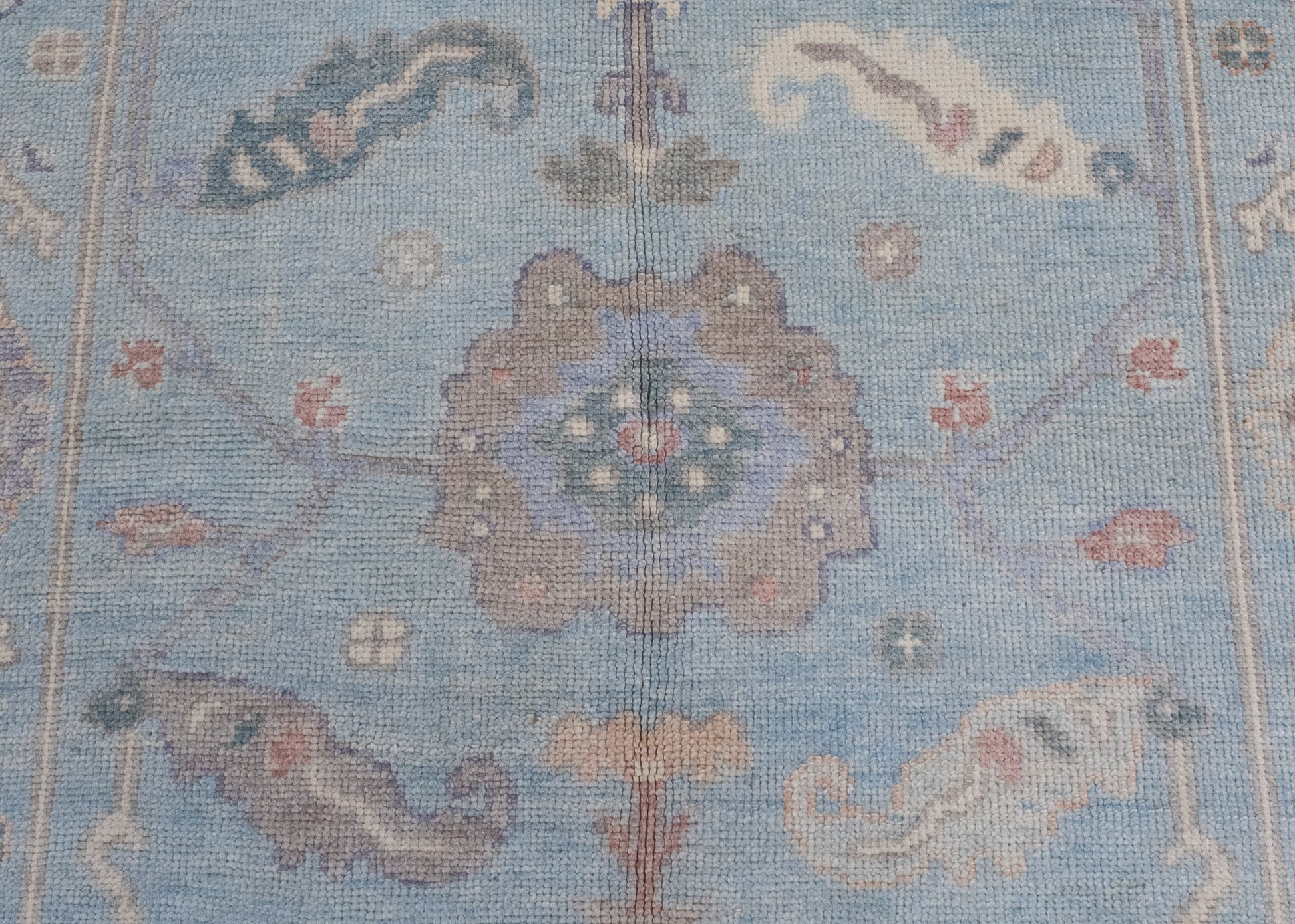 Turkish Oushak Rug 3'9" x 5'7" #16572