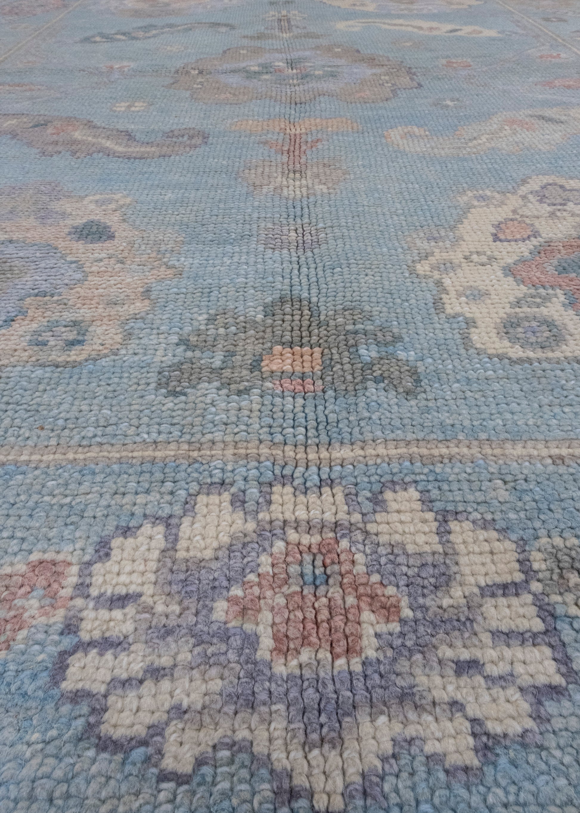 Turkish Oushak Rug 3'9" x 5'7" #16572
