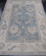Turkish Oushak Rug 4'2" x 6'1" #16465