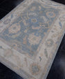 Turkish Oushak Rug 4'2" x 6'1" #16465
