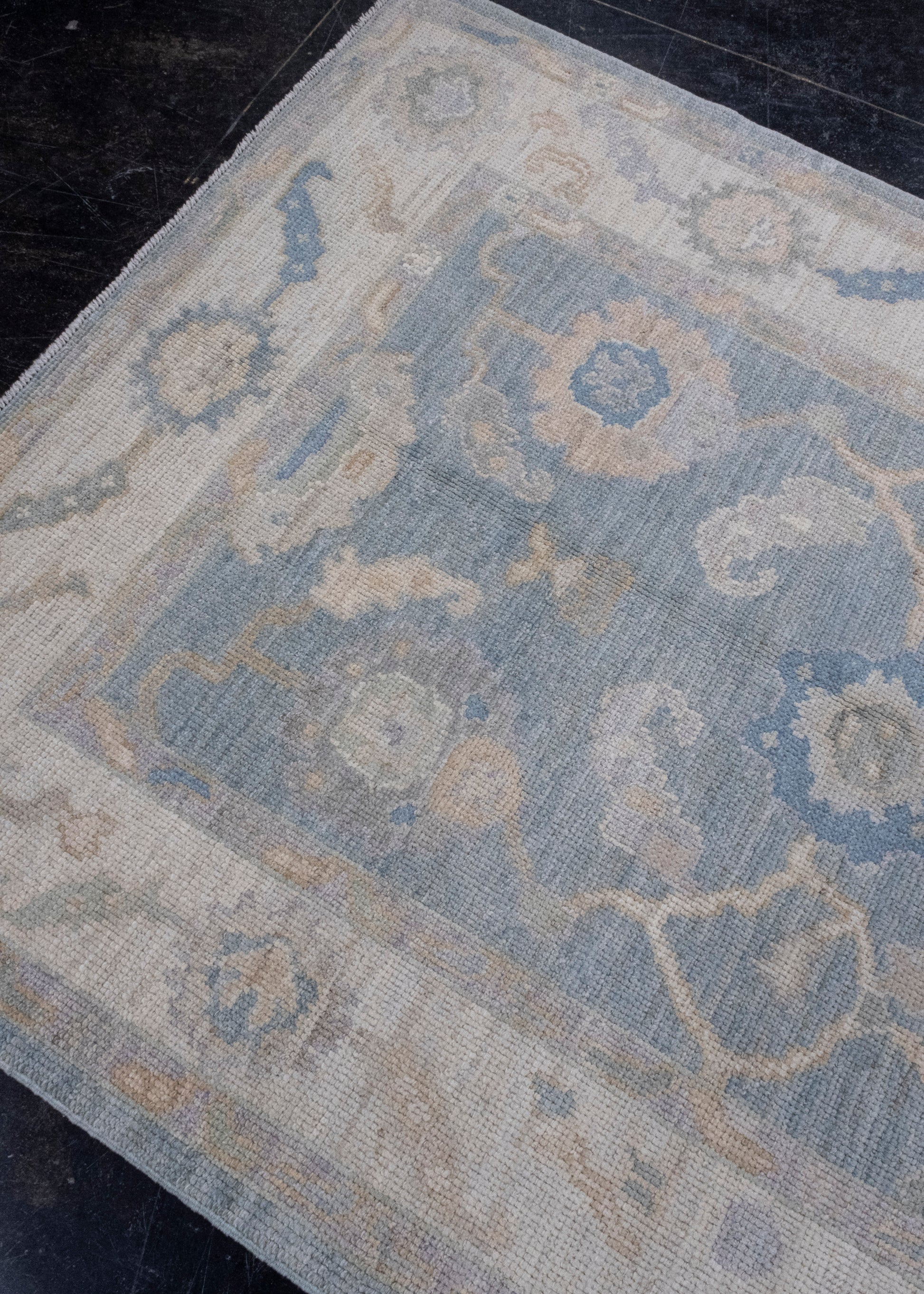 Turkish Oushak Rug 4'2" x 6'1" #16465