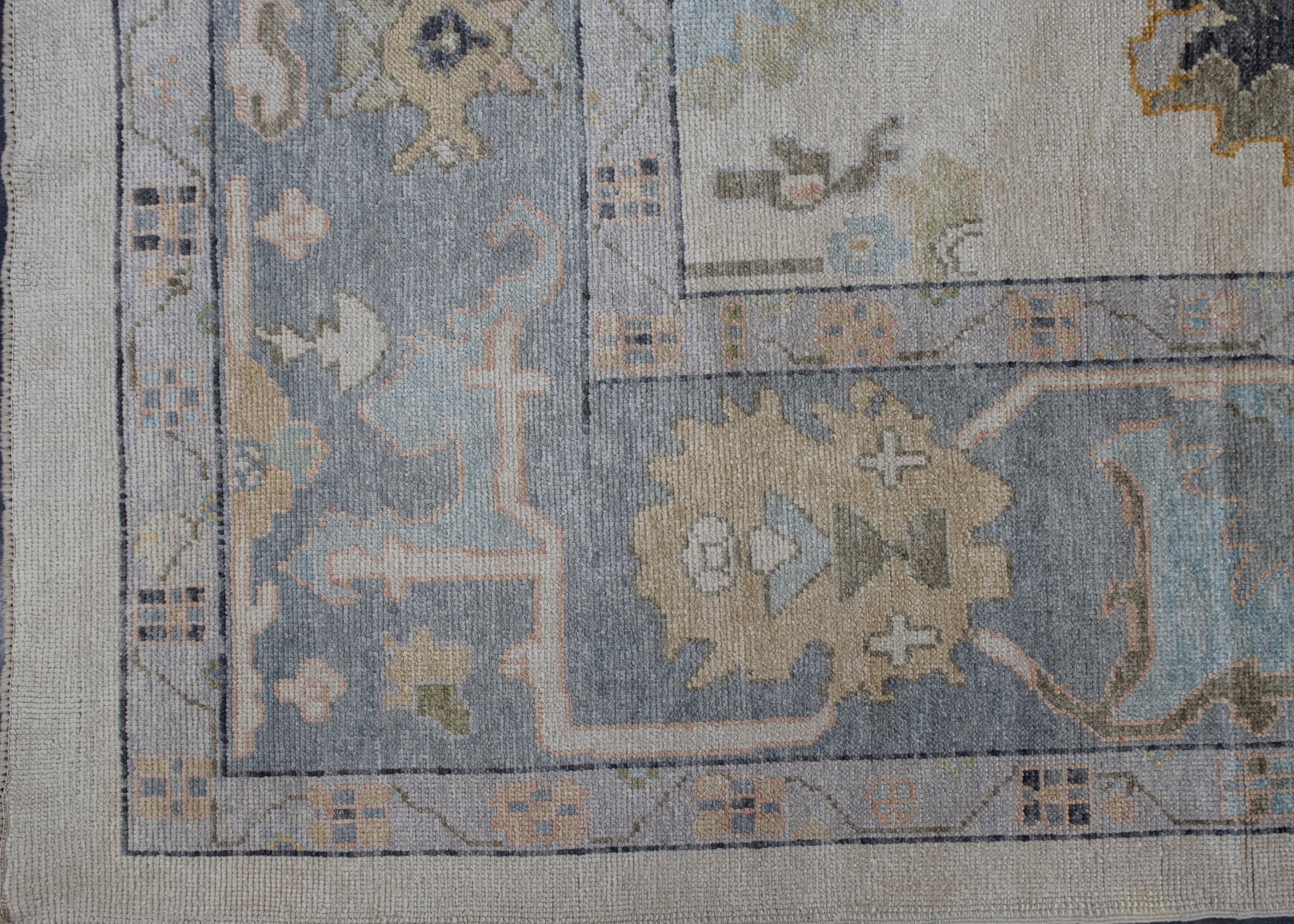 Turkish Oushak Rug 12'5" x 16'10" #V102