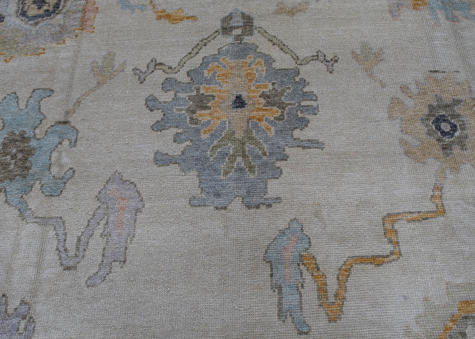 Turkish Oushak Rug 12'5" x 16'10" #V102