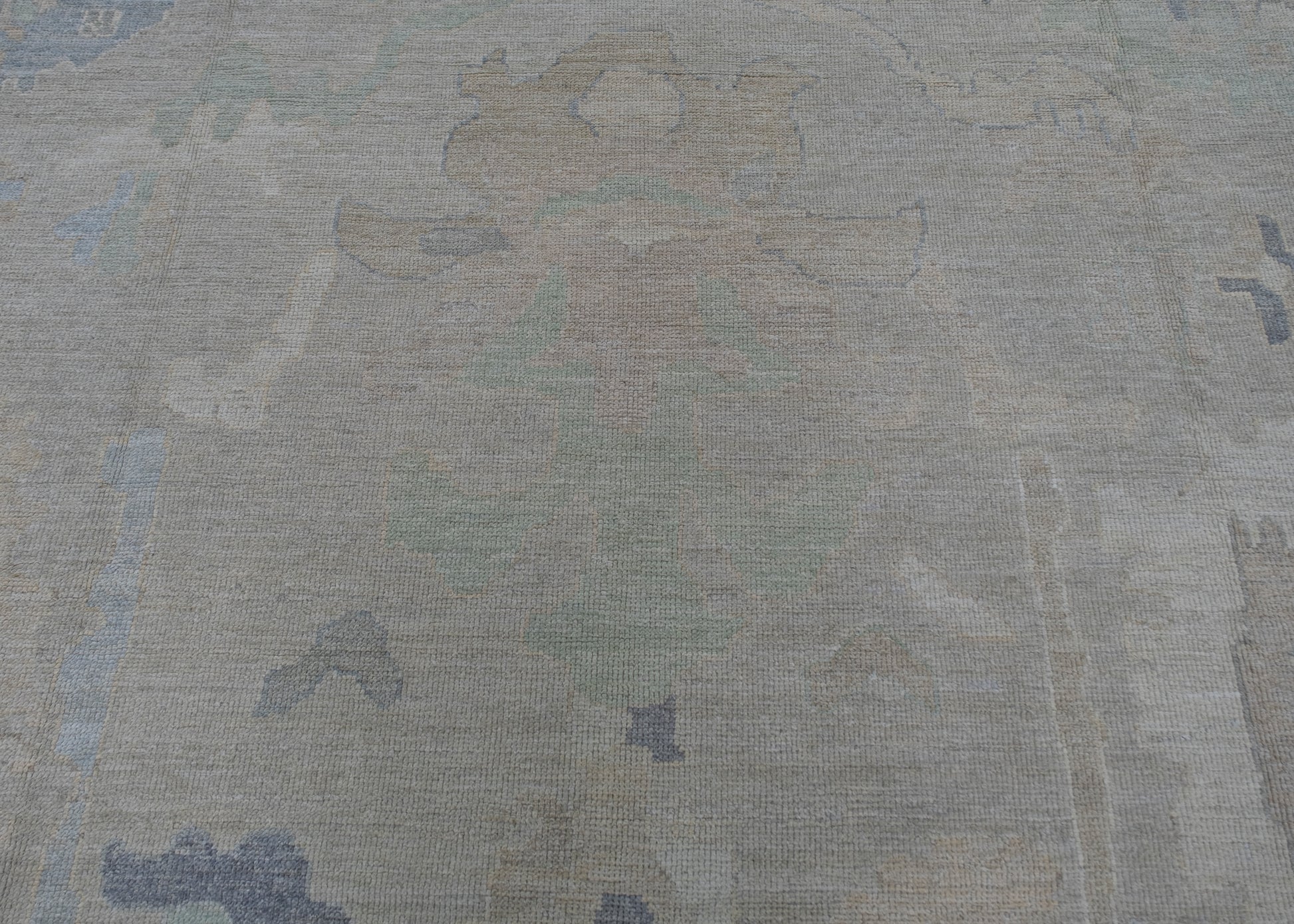 Turkish Oushak Rug 12'7" x 14'10" #11738