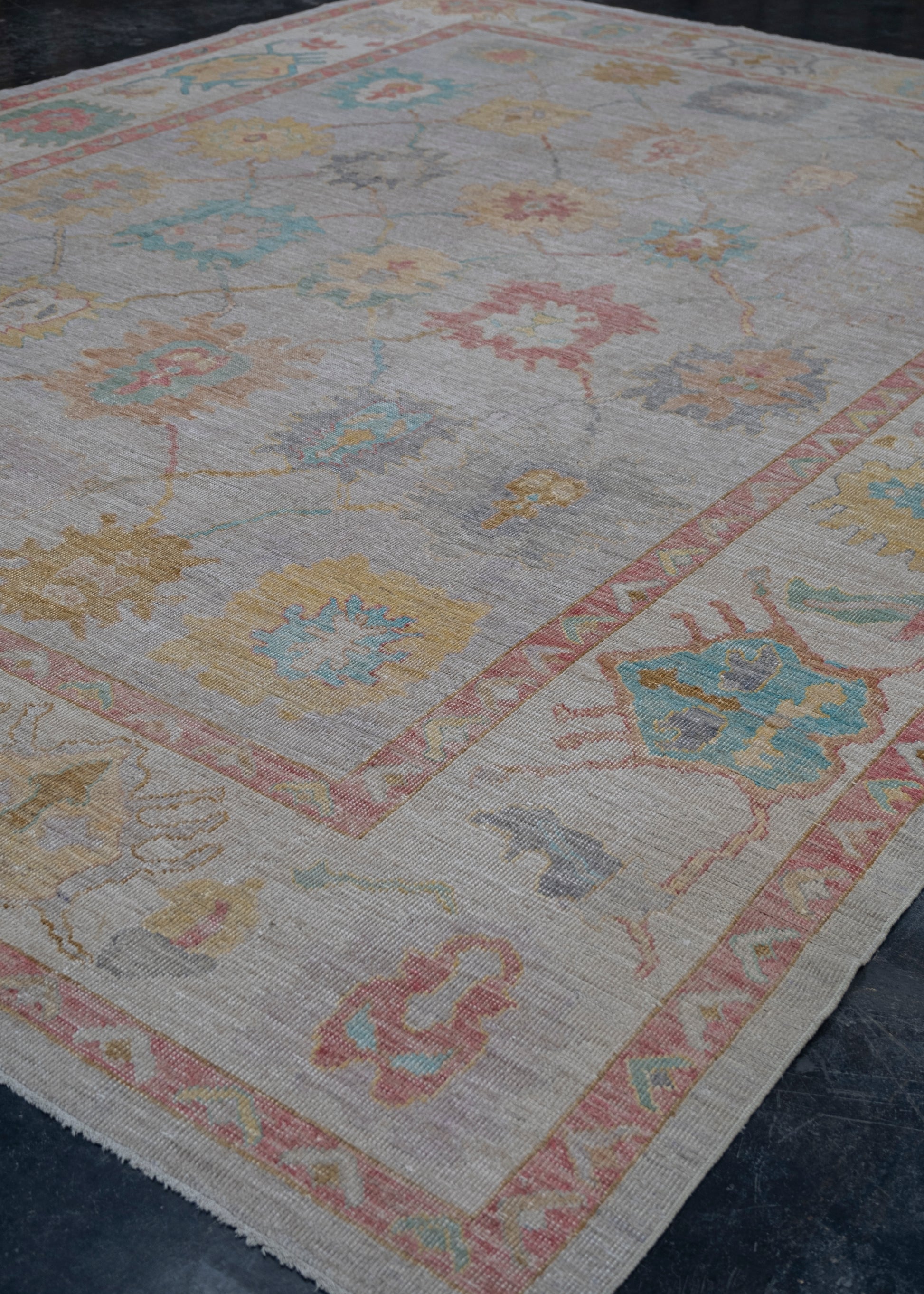 Turkish Oushak Rug 11'11" x 15'3" #2085