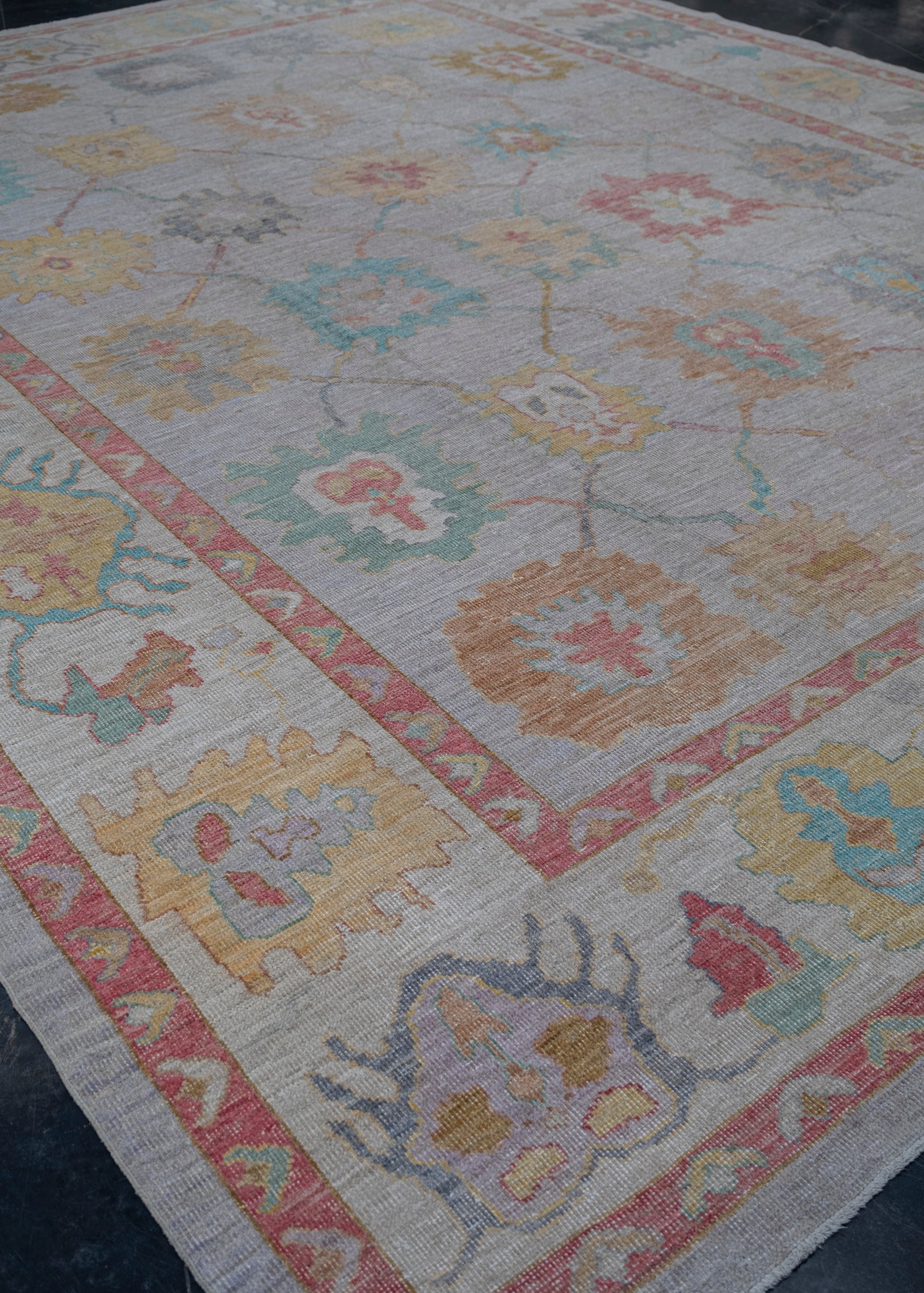 Turkish Oushak Rug 11'11" x 15'3" #2085