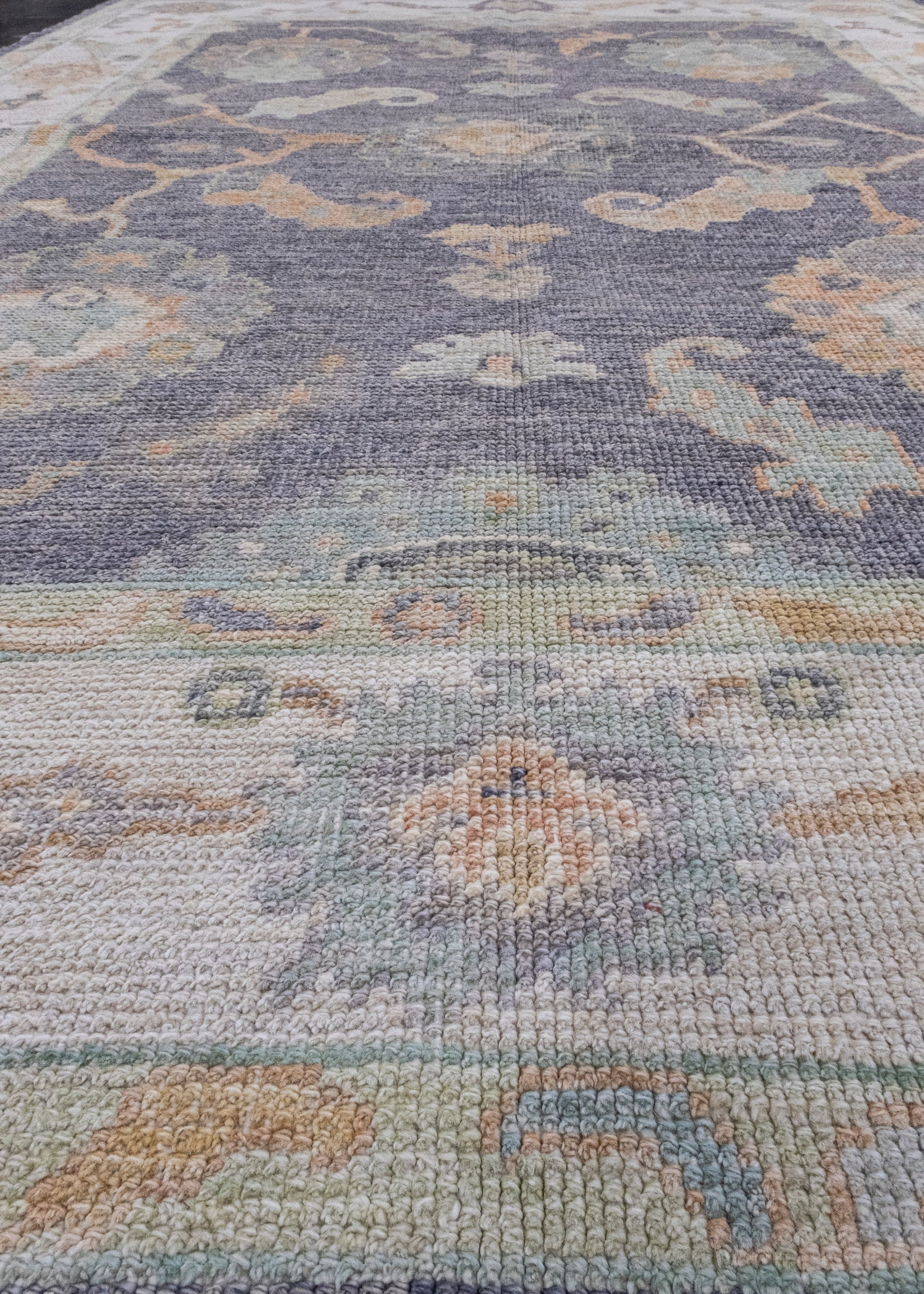 Turkish Oushak Rug 5'2" x 7'3" #16534