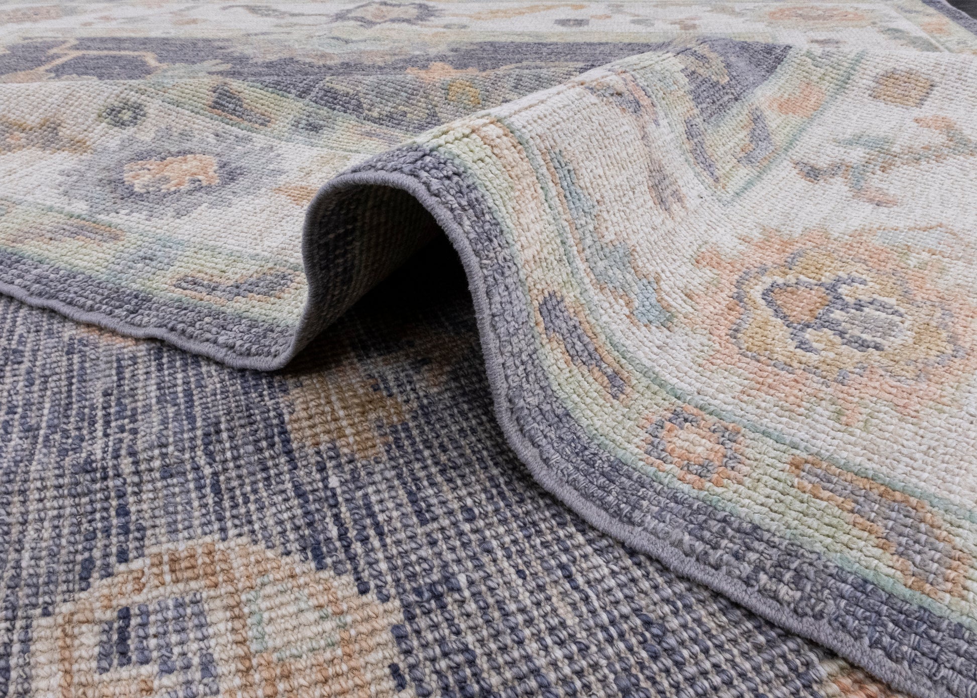 Turkish Oushak Rug 5'2" x 7'3" #16534