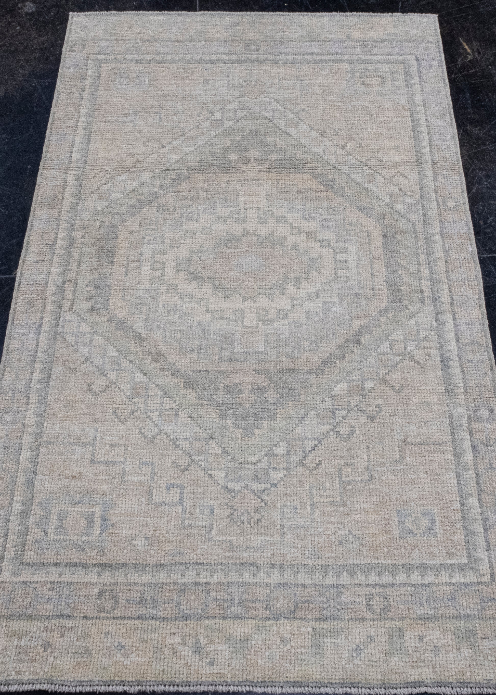 Turkish Oushak Rug 2'10" x 4'10" #16181