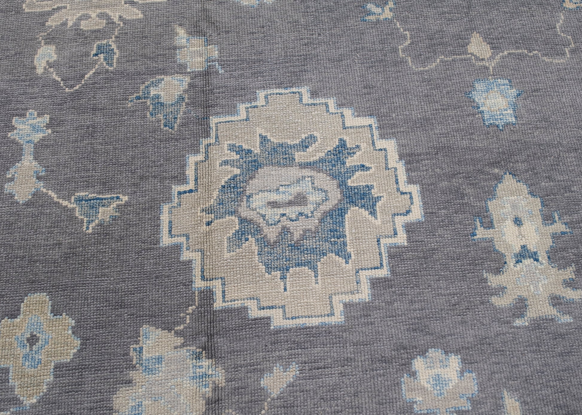 Turkish Oushak Rug 12'1" x 14'9" #7836