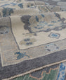 Turkish Oushak Rug 12'1" x 14'9" #7836
