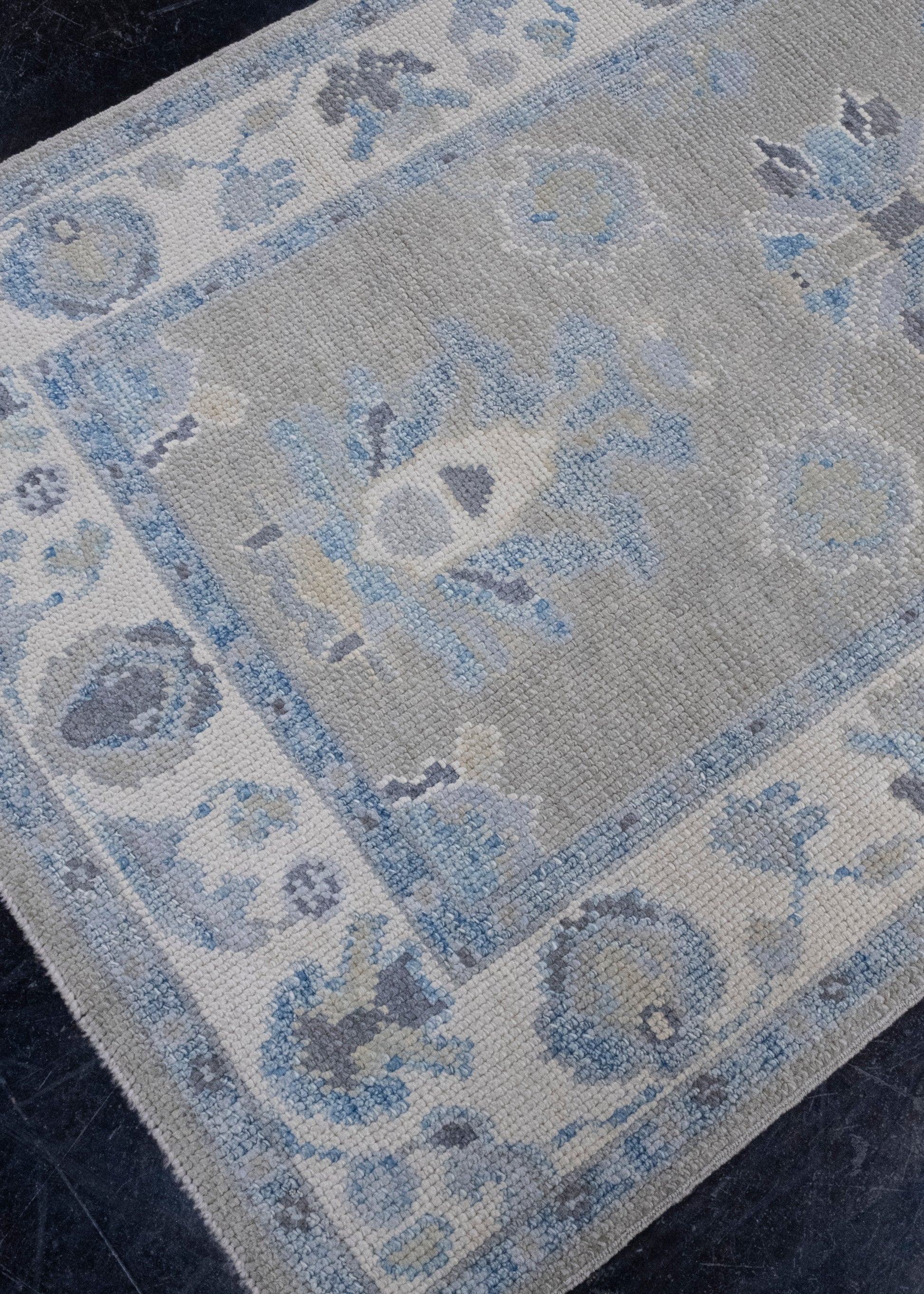 Turkish Oushak Rug 2'10" x 5'4" #16587