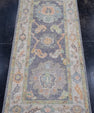 Turkish Oushak Rug 2'4" x 4'11" #16503
