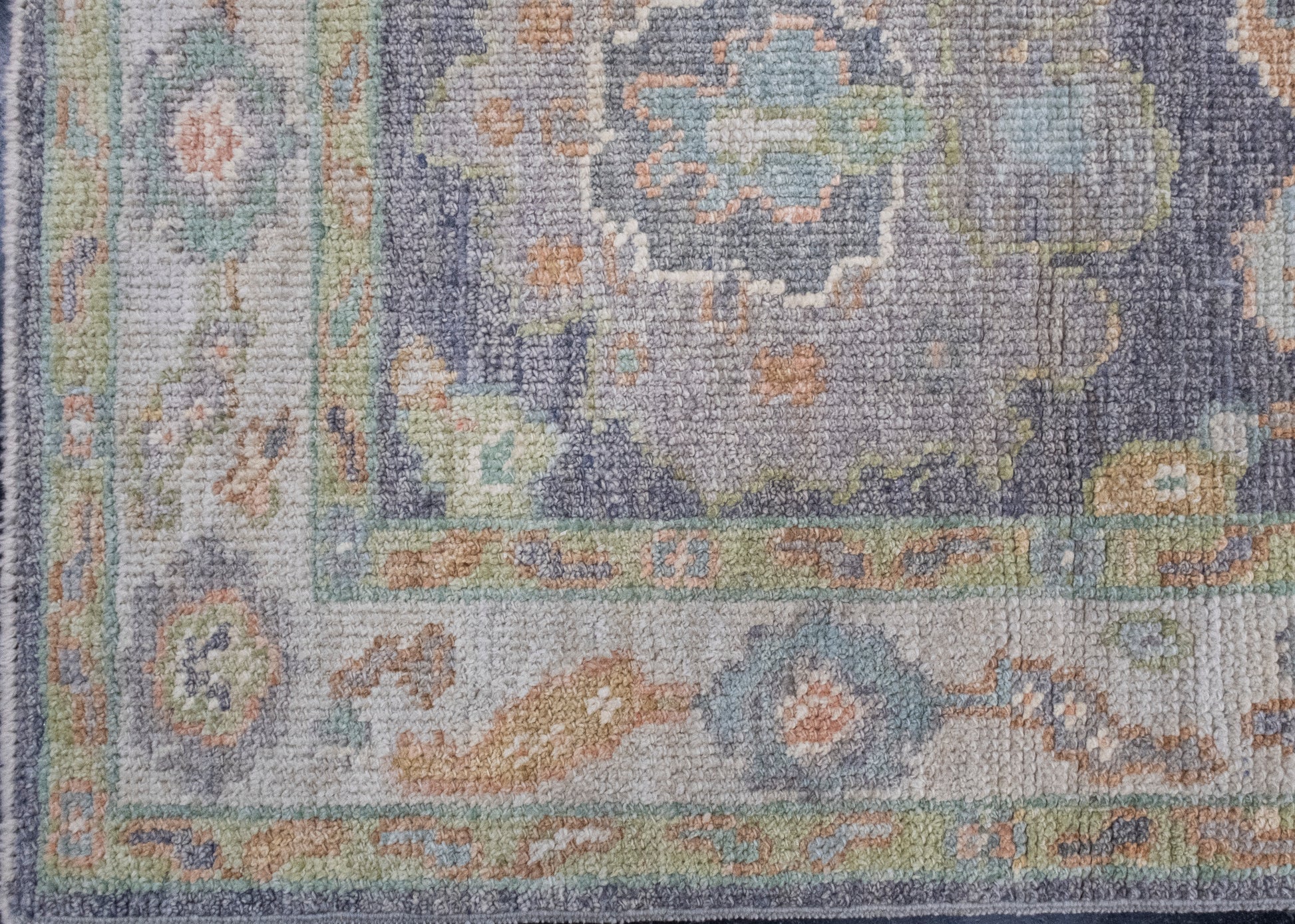 Turkish Oushak Rug 2'4" x 4'11" #16503