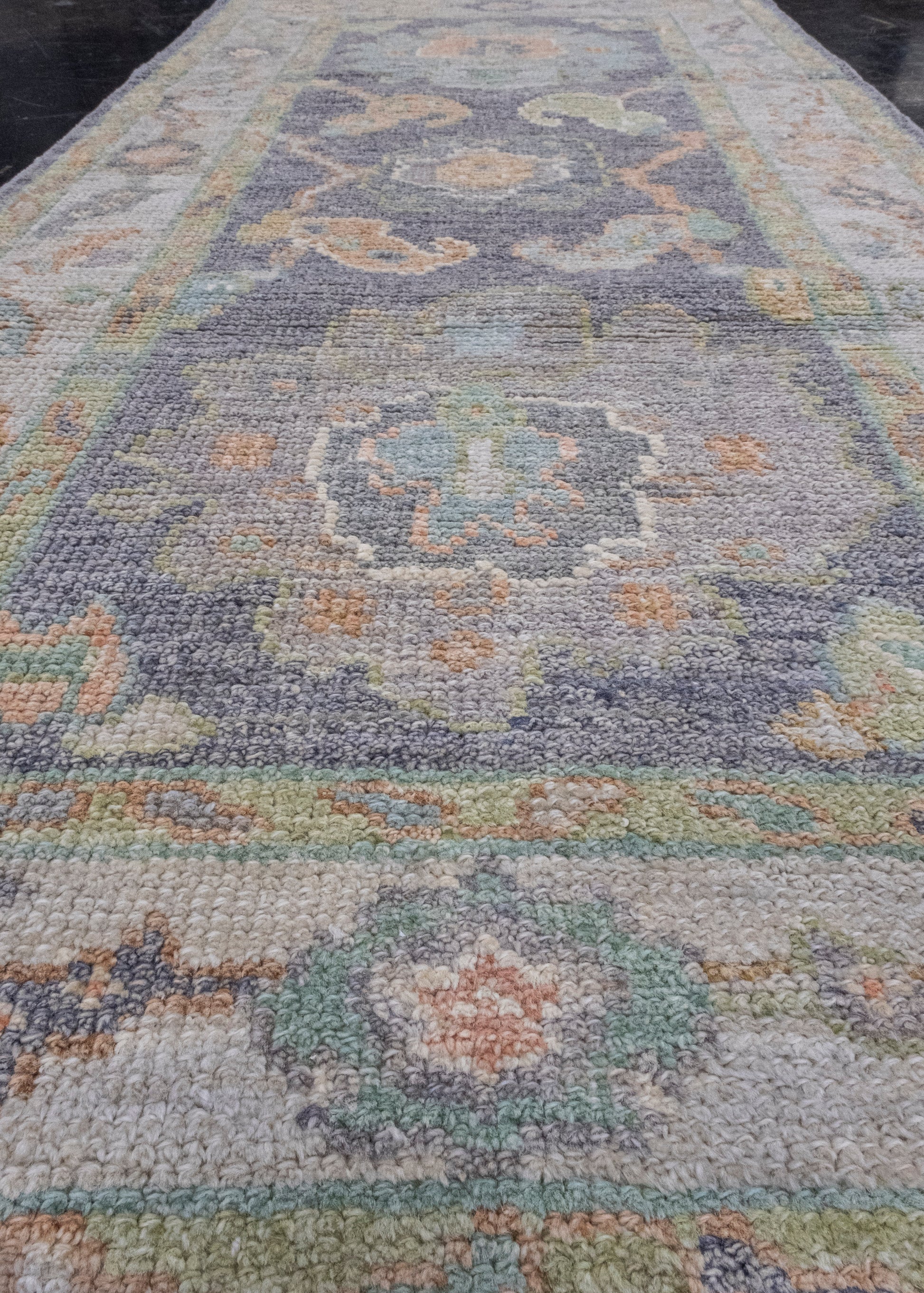 Turkish Oushak Rug 2'4" x 4'11" #16503