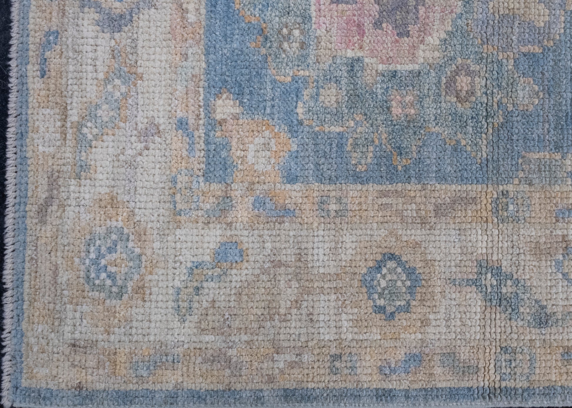 Turkish Oushak Rug 2'6" x 5'1" #16194