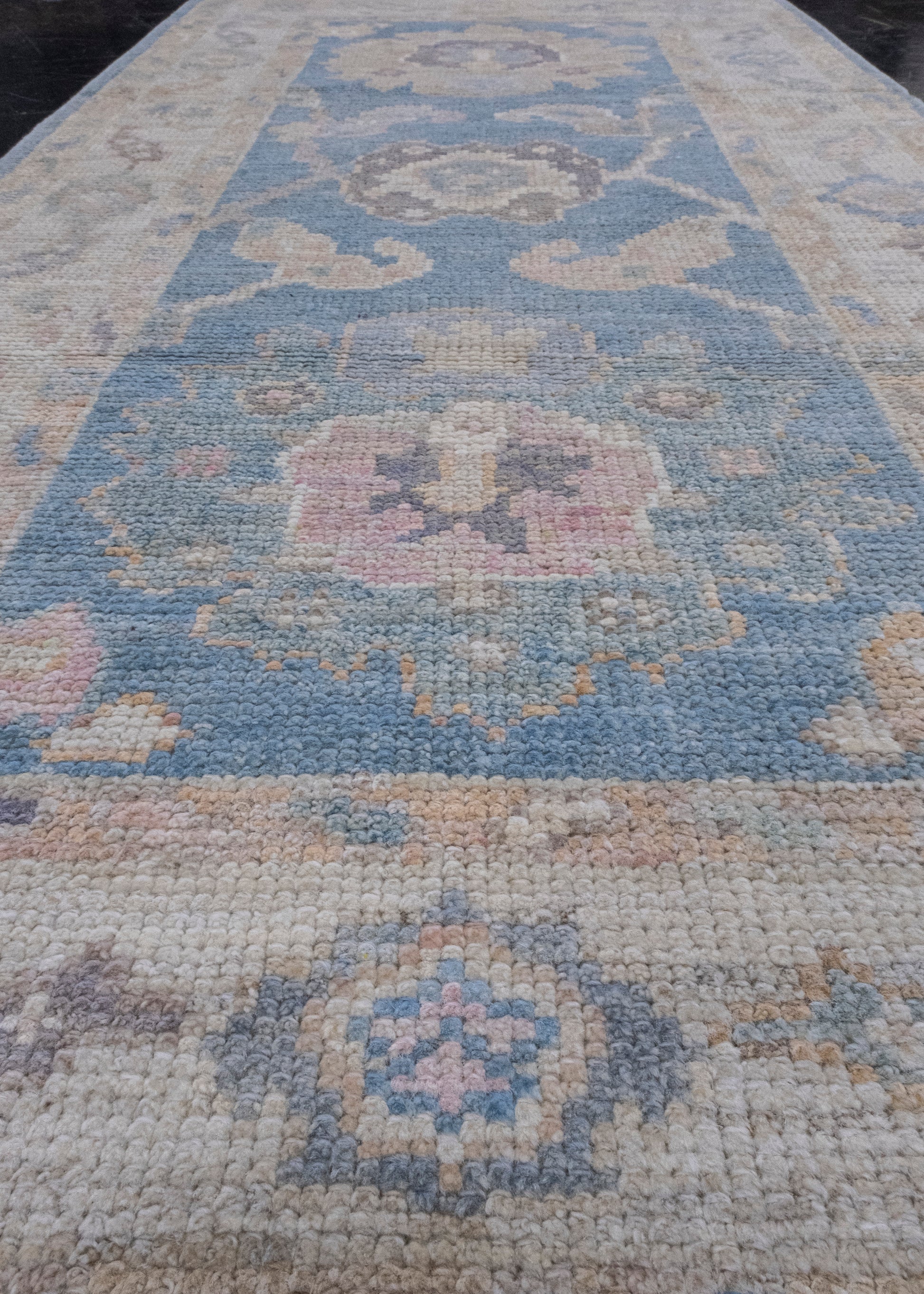 Turkish Oushak Rug 2'6" x 5'1" #16194