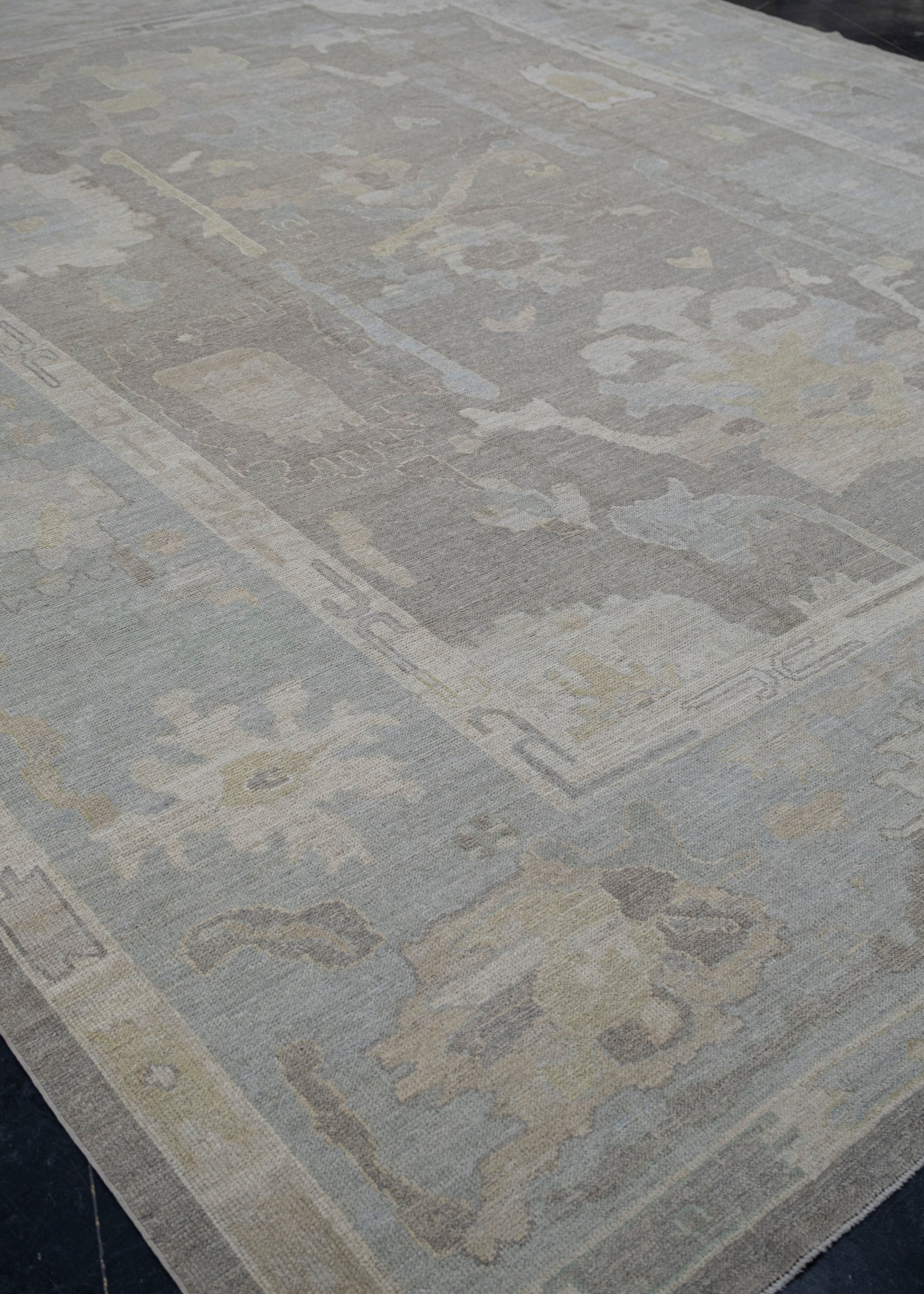 Turkish Oushak Rug 12'1" x 15'2" #11732