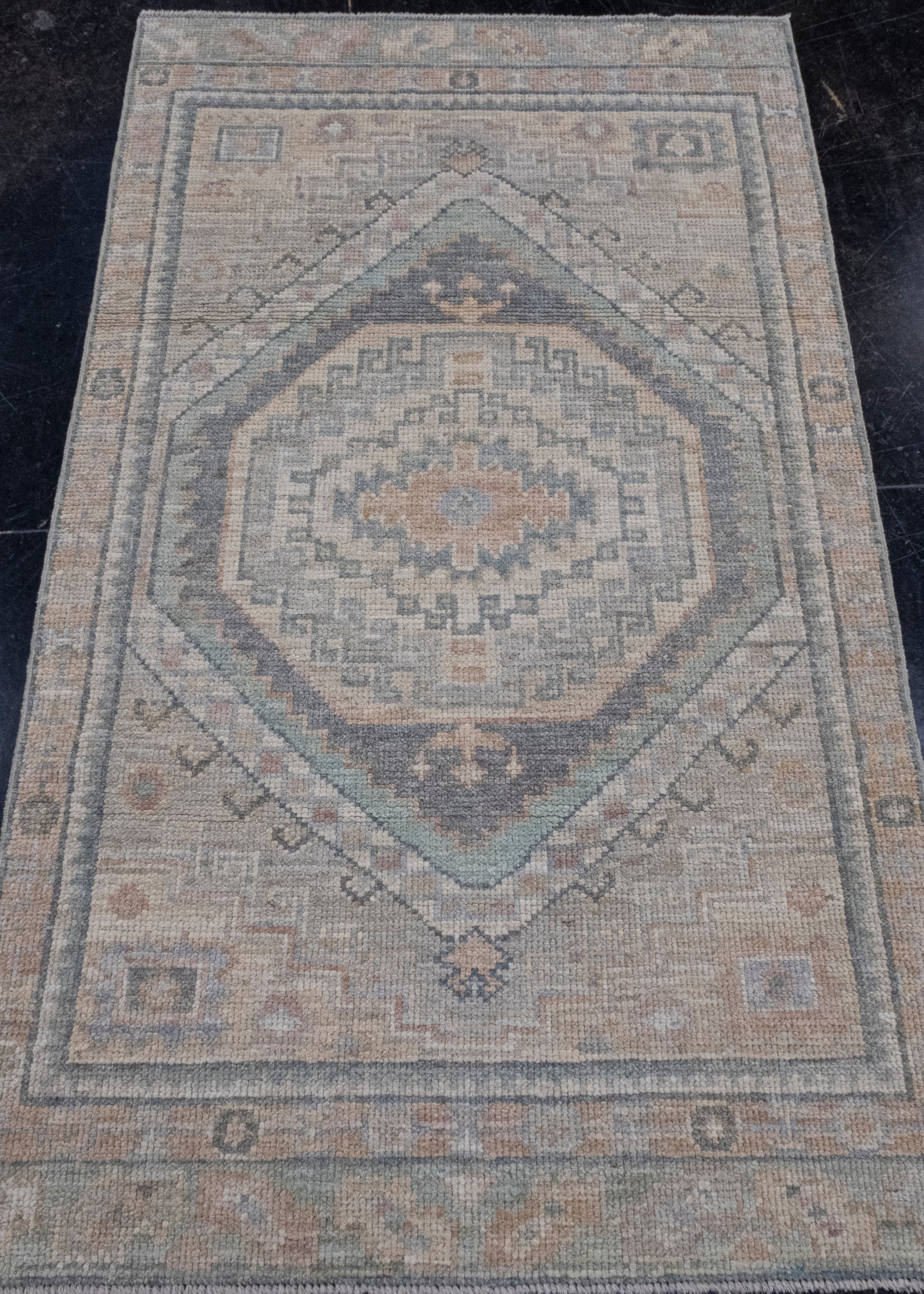 Turkish Oushak Rug 2'11" x 5' #16167