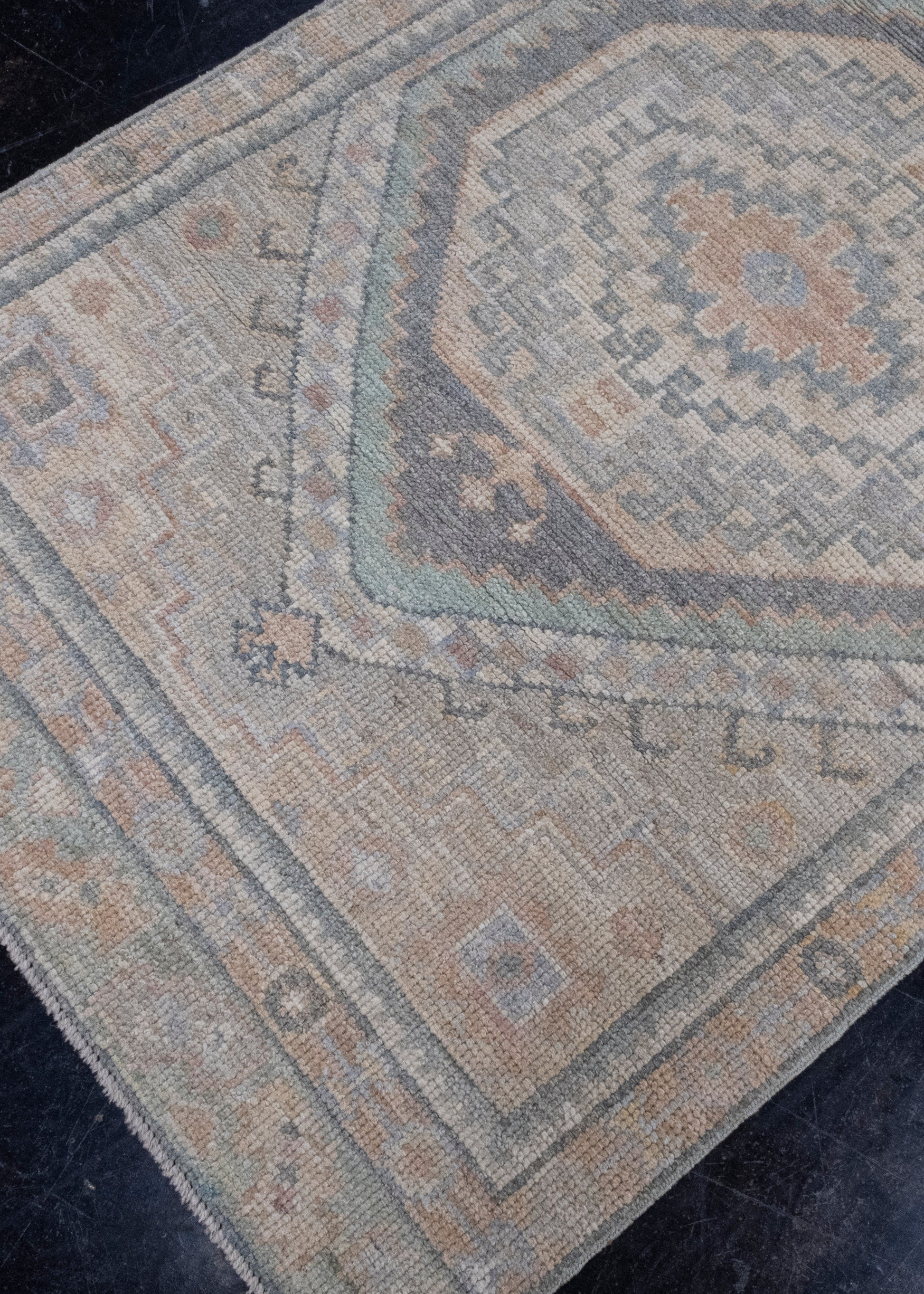 Turkish Oushak Rug 2'11" x 5' #16167
