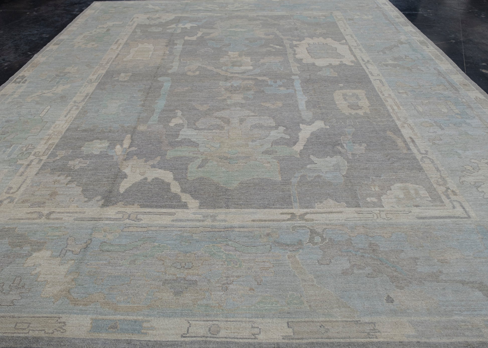Turkish Oushak Rug 12' x 15'2" #11580
