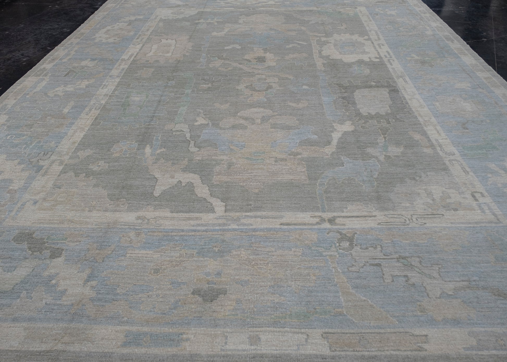Turkish Oushak Rug 12'2" x 15'4" #11605