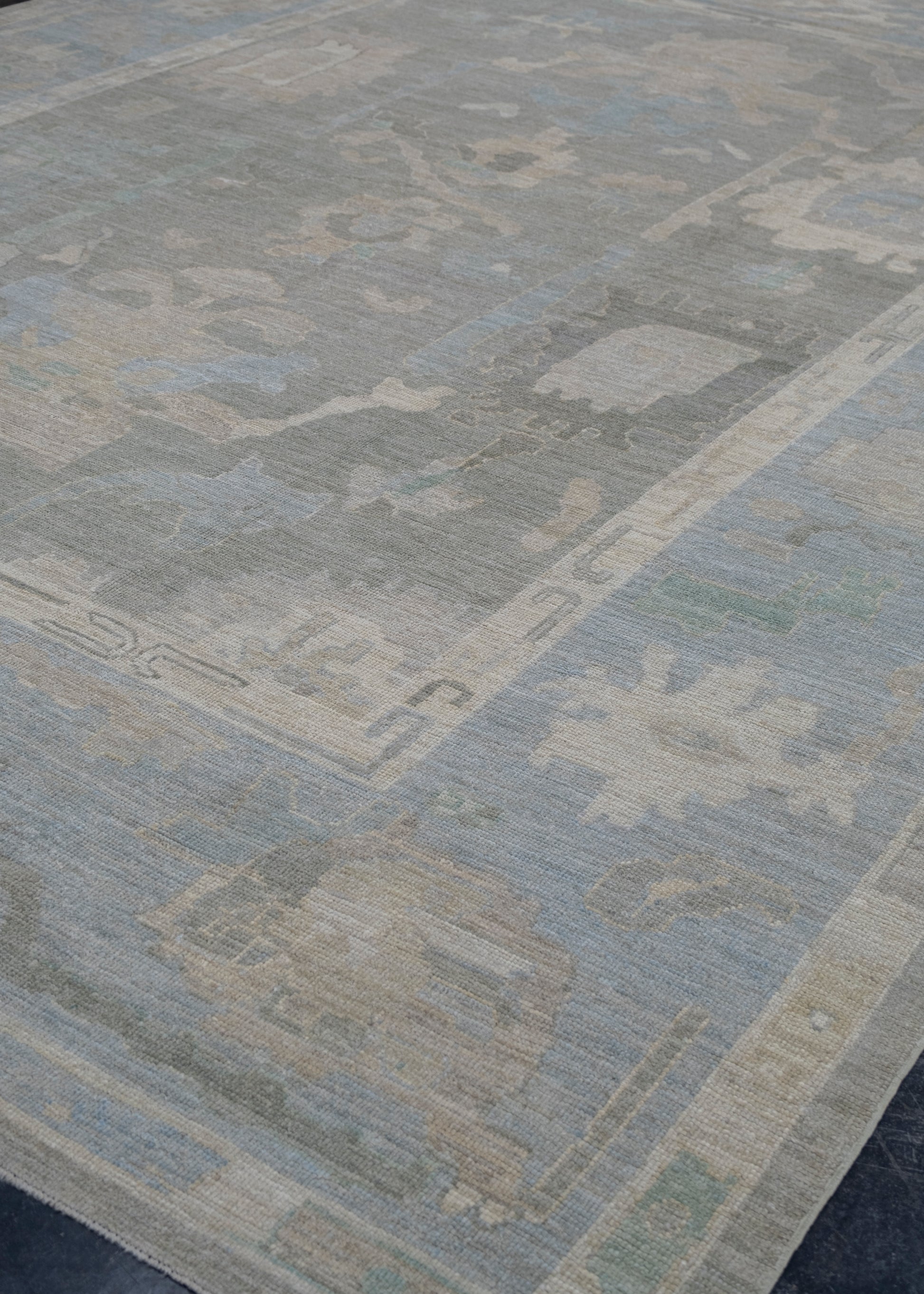 Turkish Oushak Rug 12'2" x 15'4" #11605