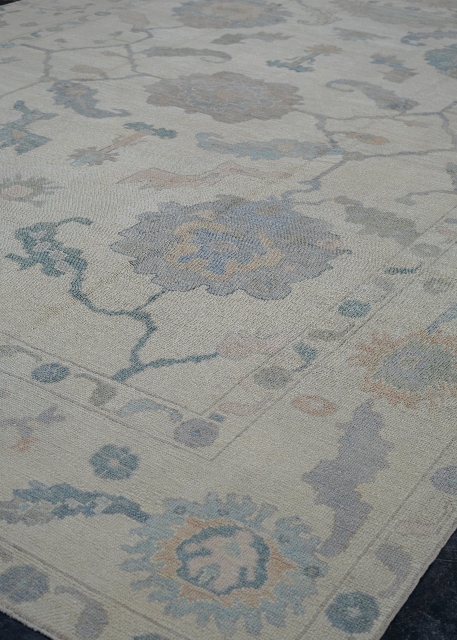 Turkish Oushak Rug 11'8" x 15'2" #12063