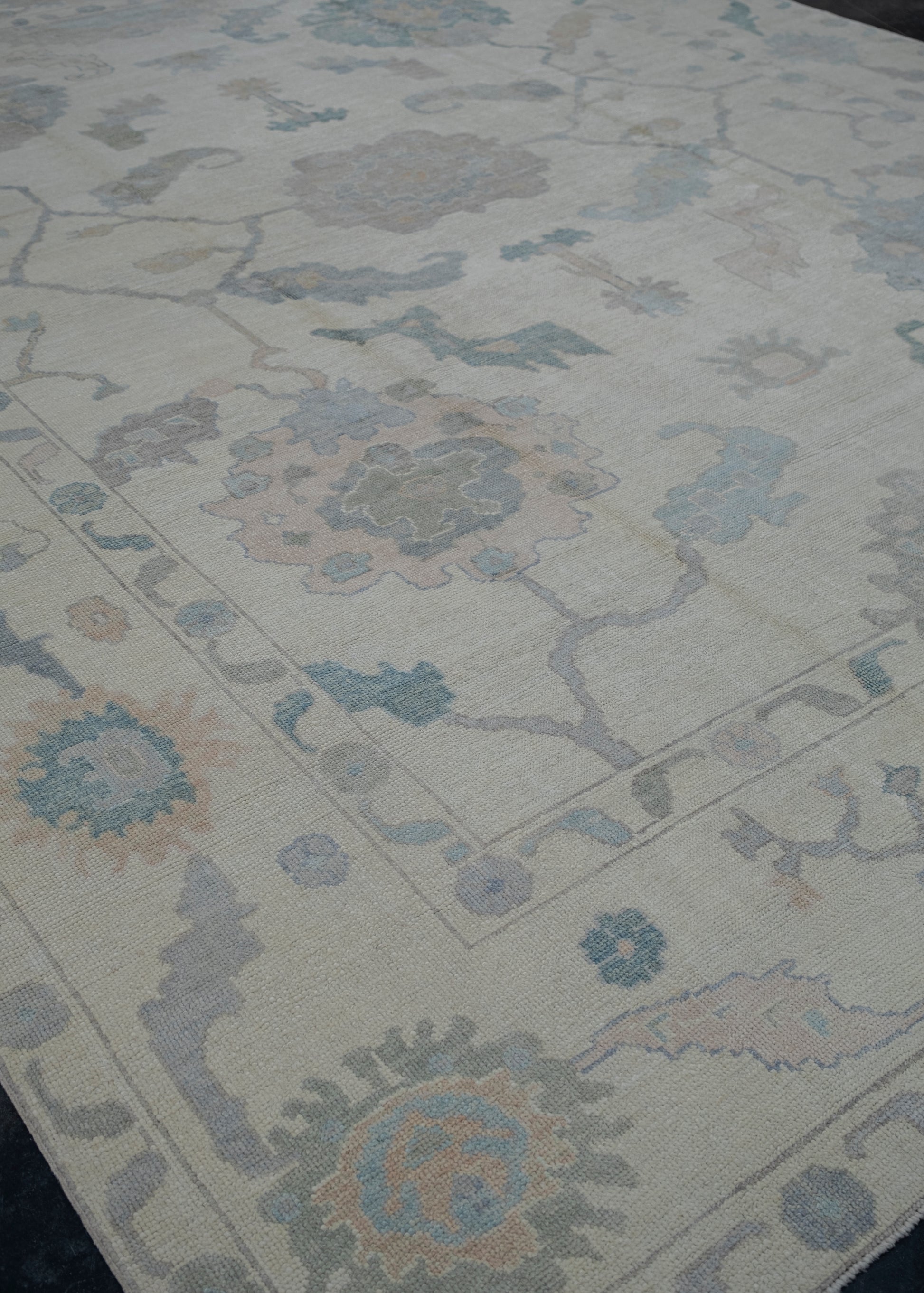 Turkish Oushak Rug 11'8" x 15'2" #12063