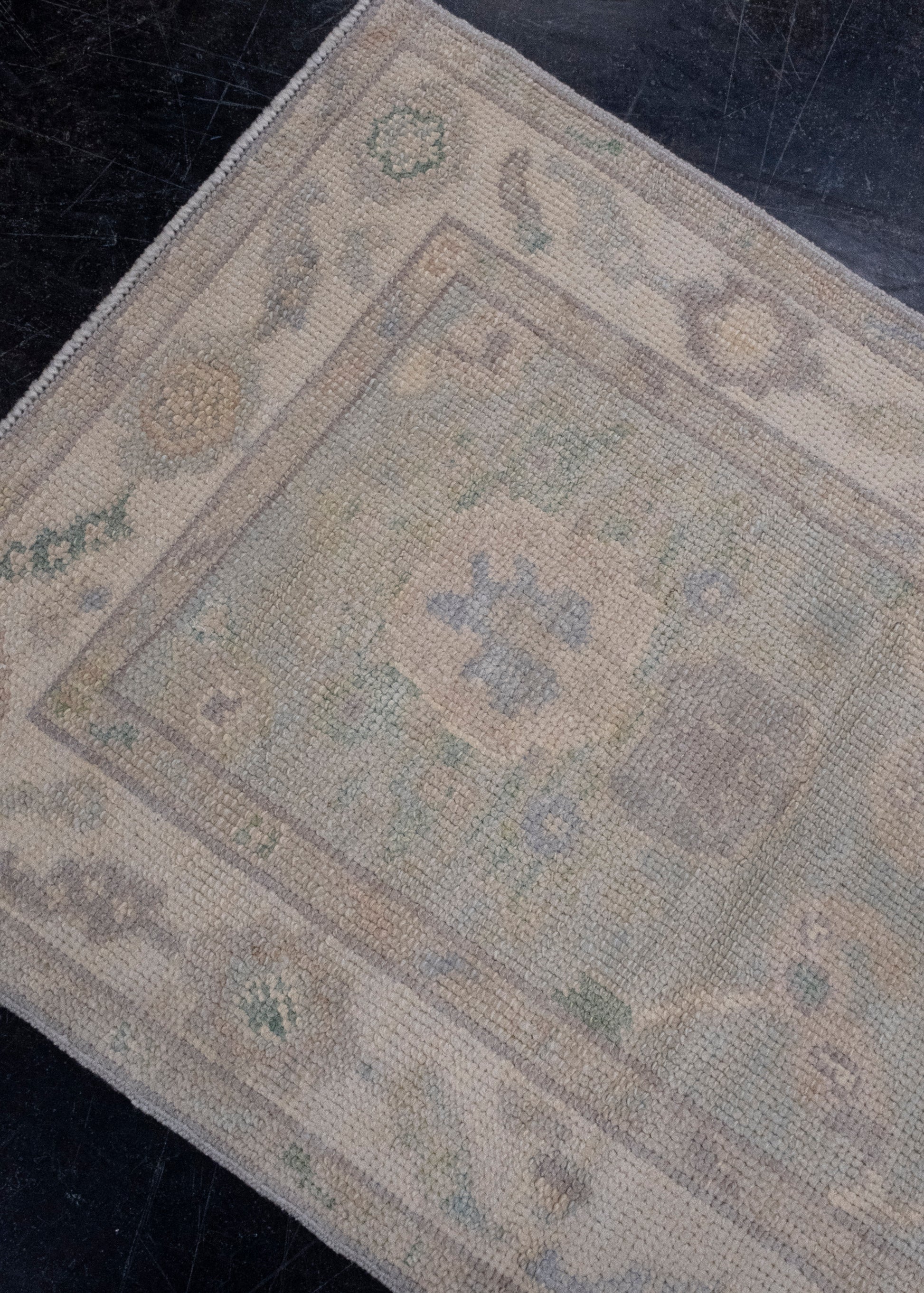 Turkish Oushak Rug 2'3" x 5'1" #16601