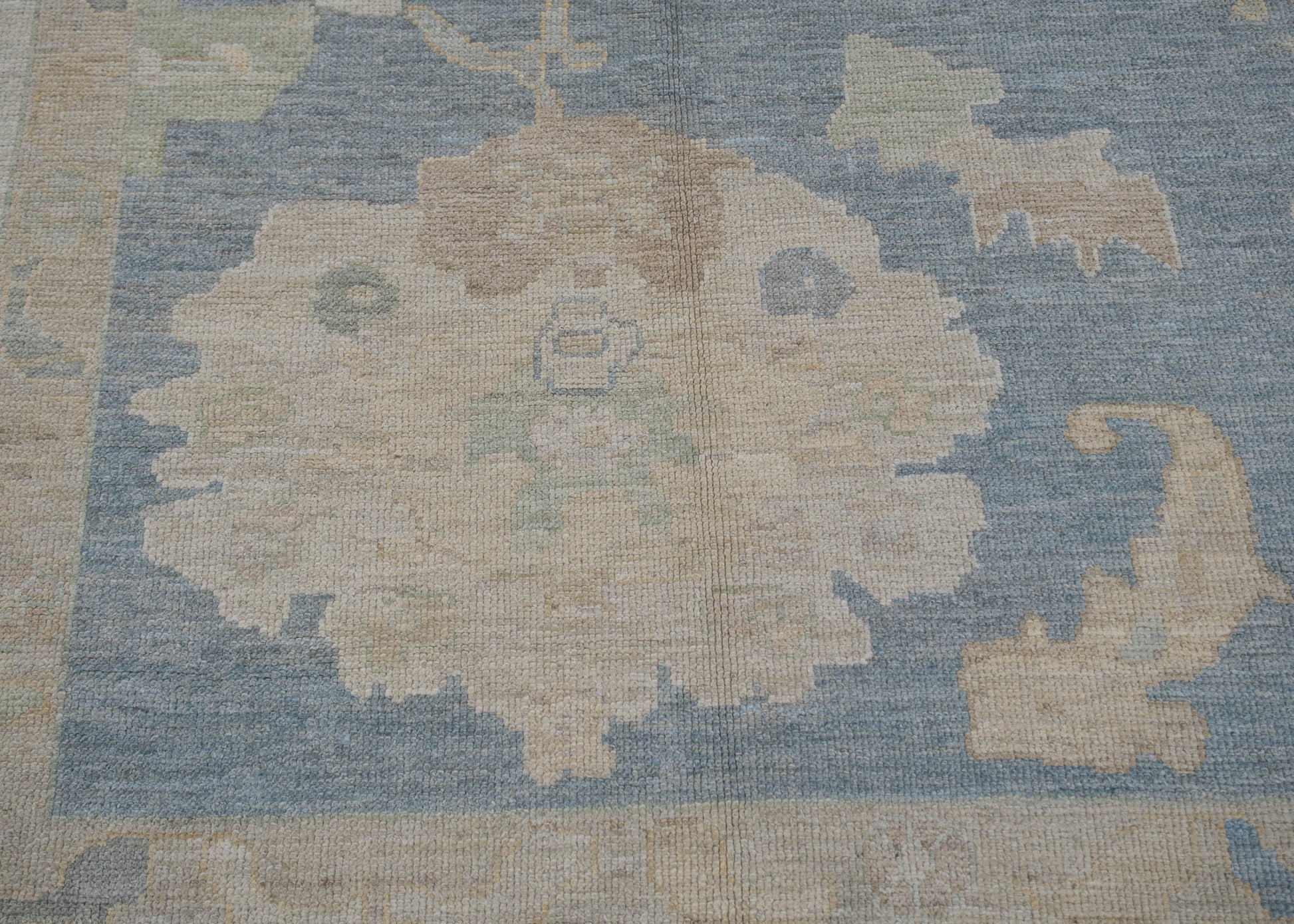 Square Turkish Oushak Rug 12'1" x 12'5" #11722