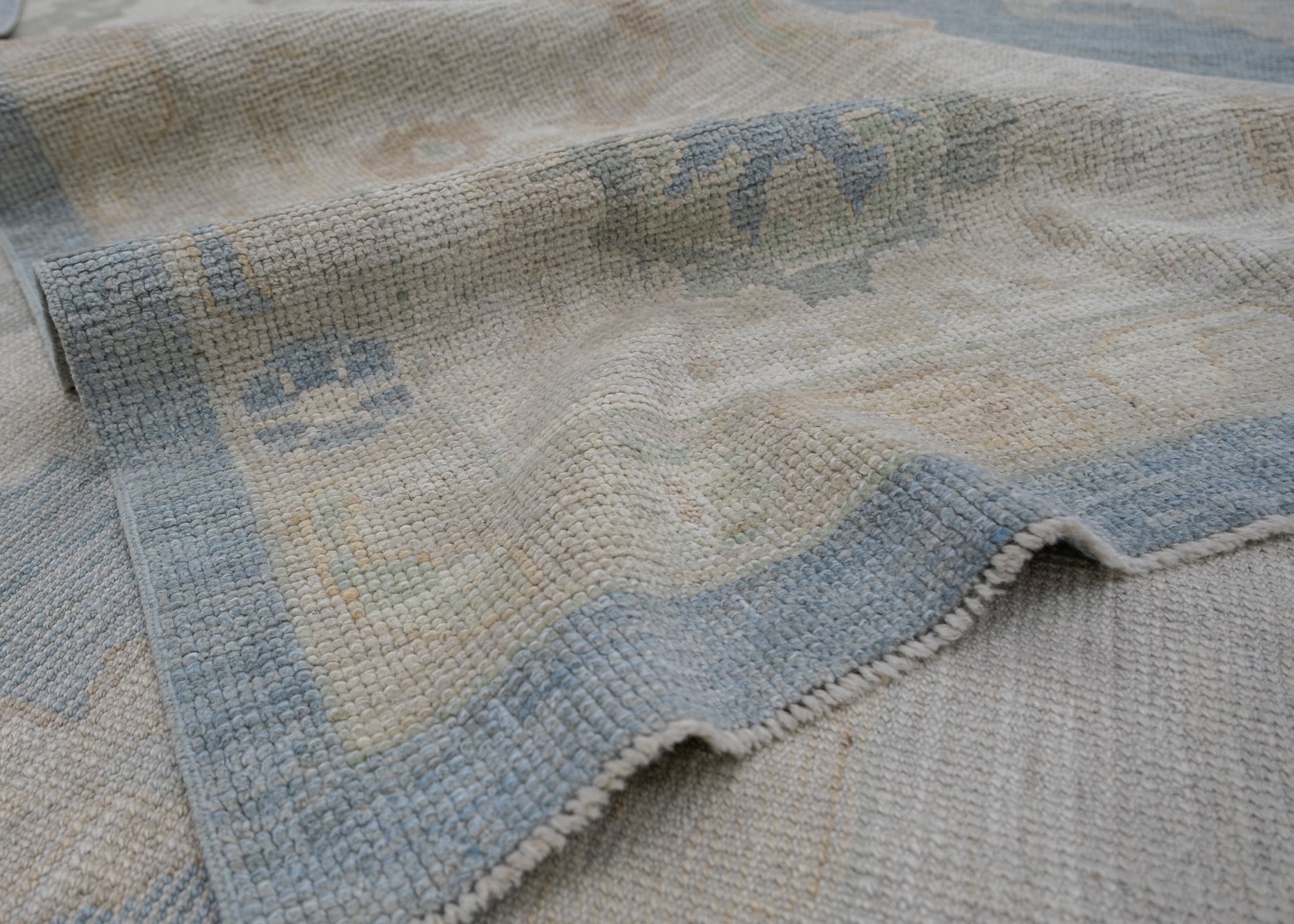Square Turkish Oushak Rug 12'1" x 12'5" #11722