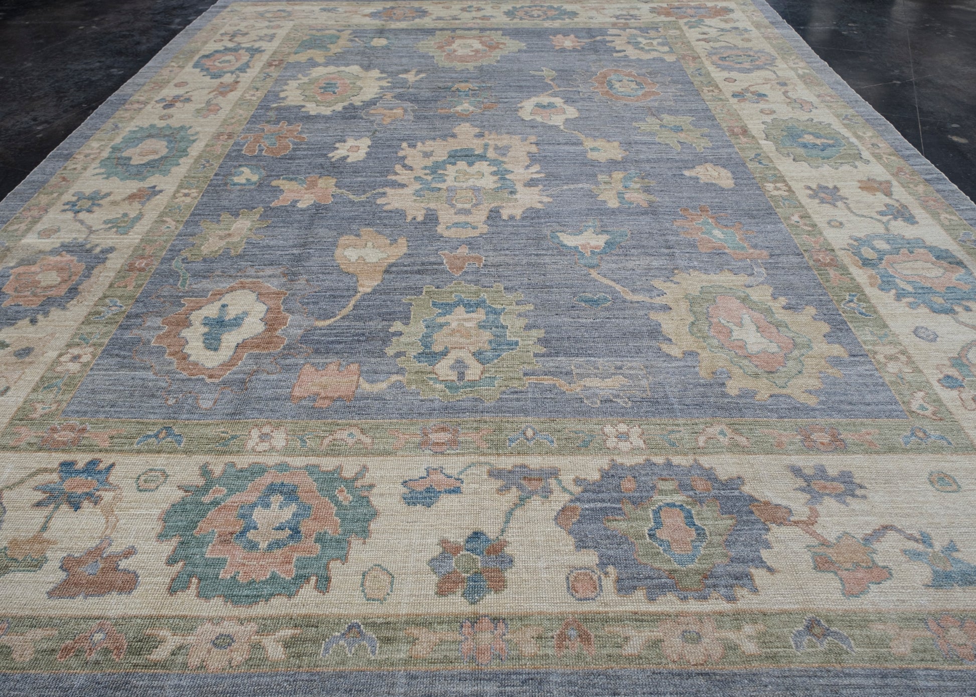 Turkish Oushak Rug 12' x 16' #15088