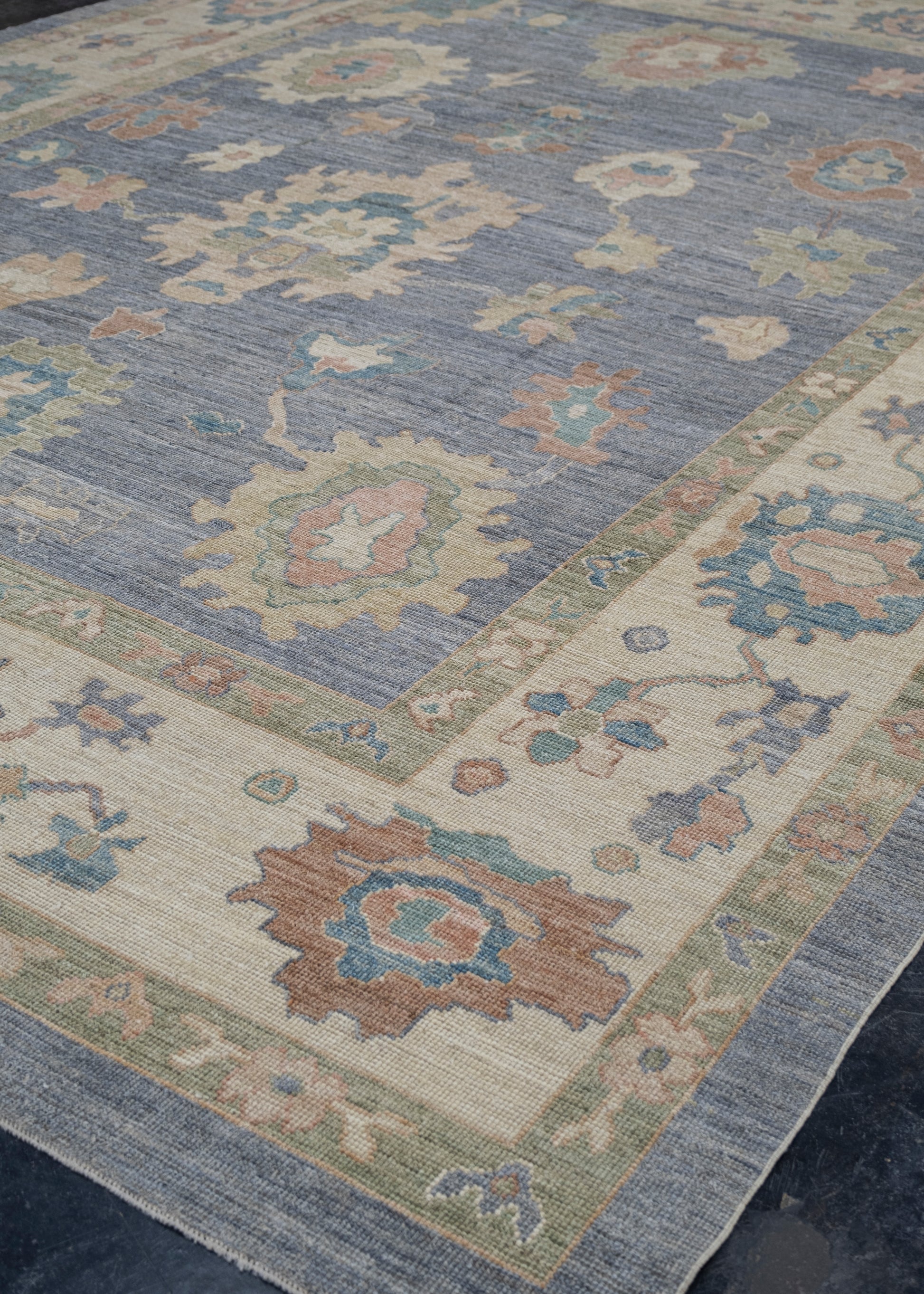 Turkish Oushak Rug 12' x 16' #15088