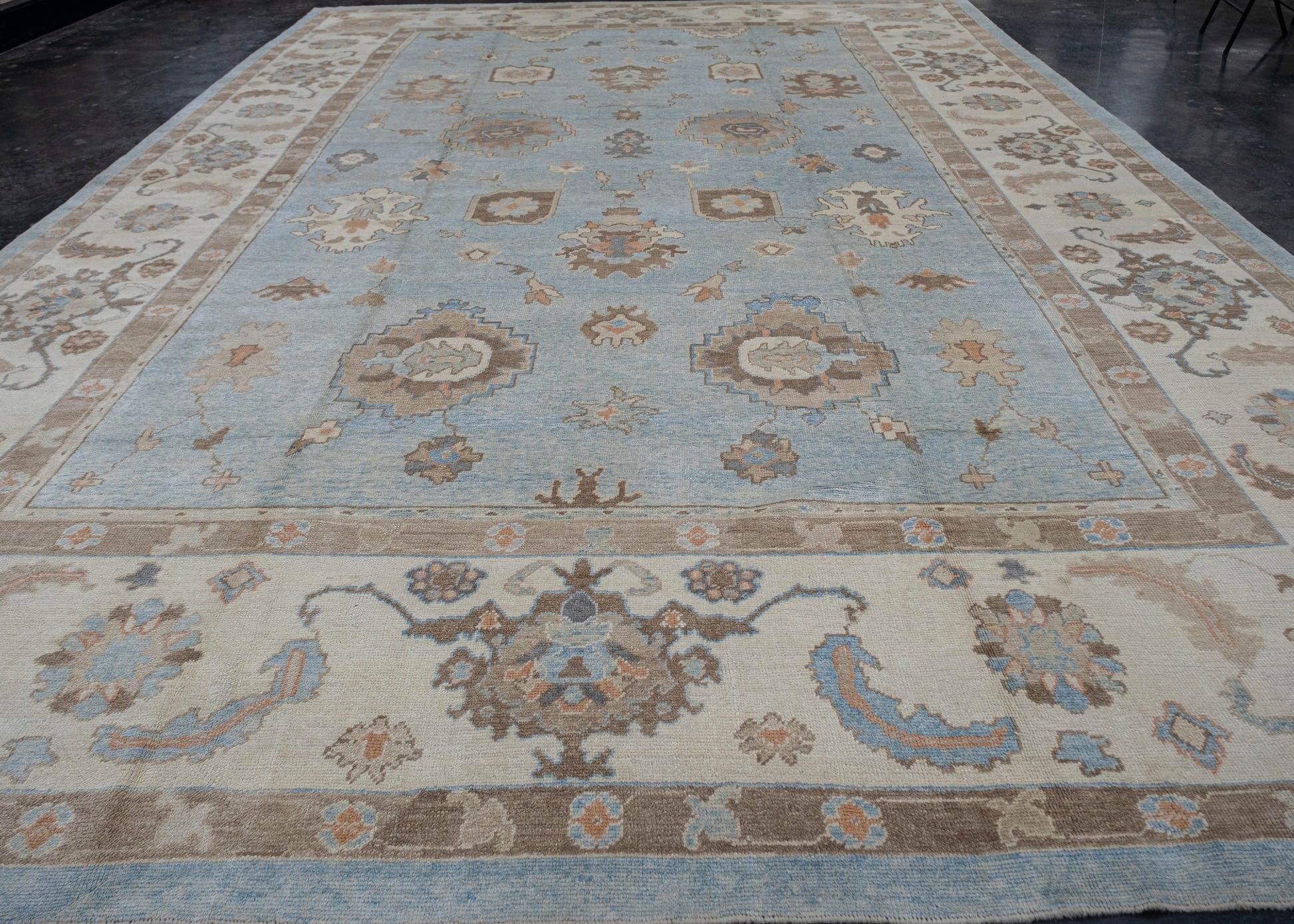 Turkish Oushak Rug 13'10" x 20'1" #3257