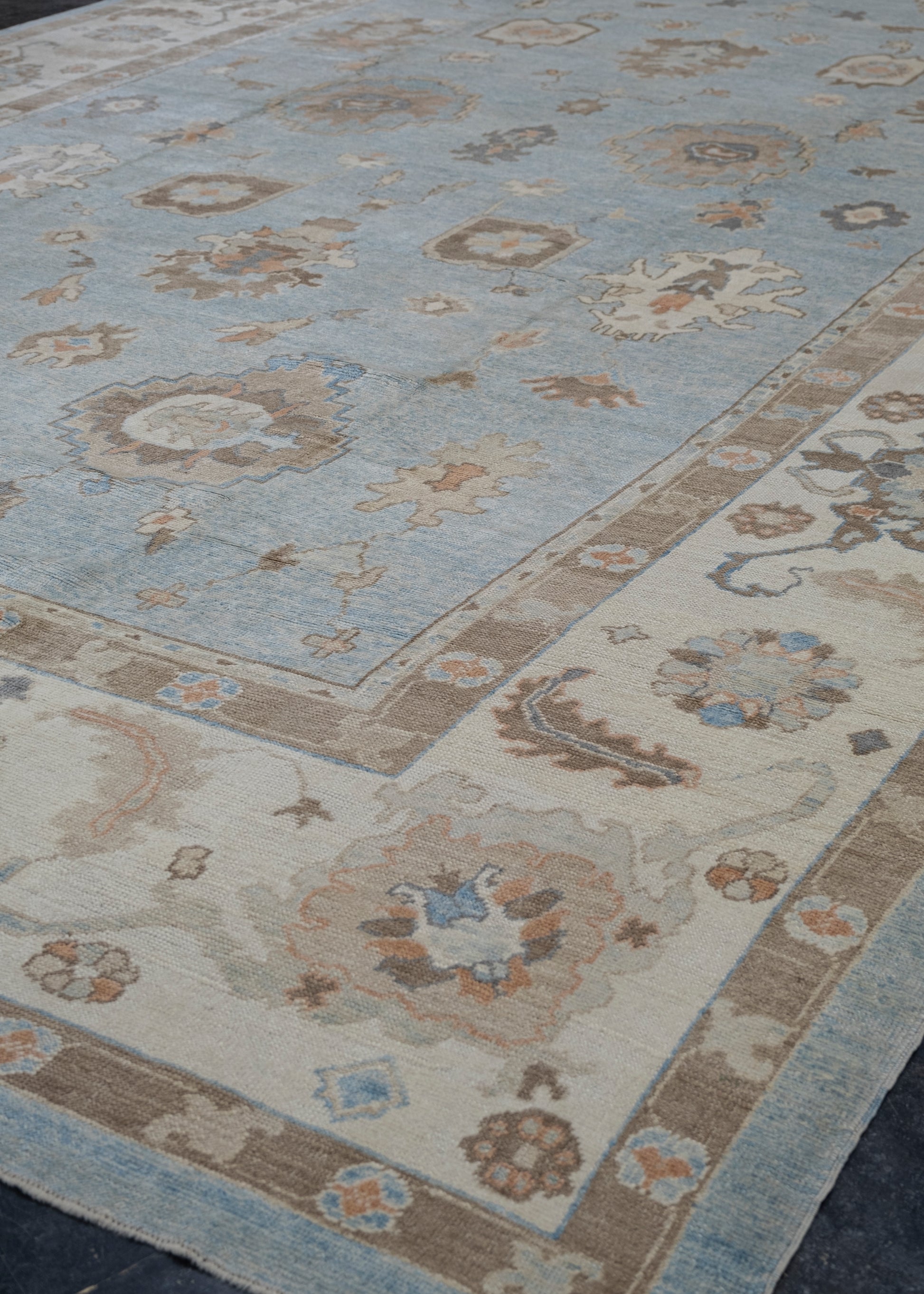 Turkish Oushak Rug 13'10" x 20'1" #3257