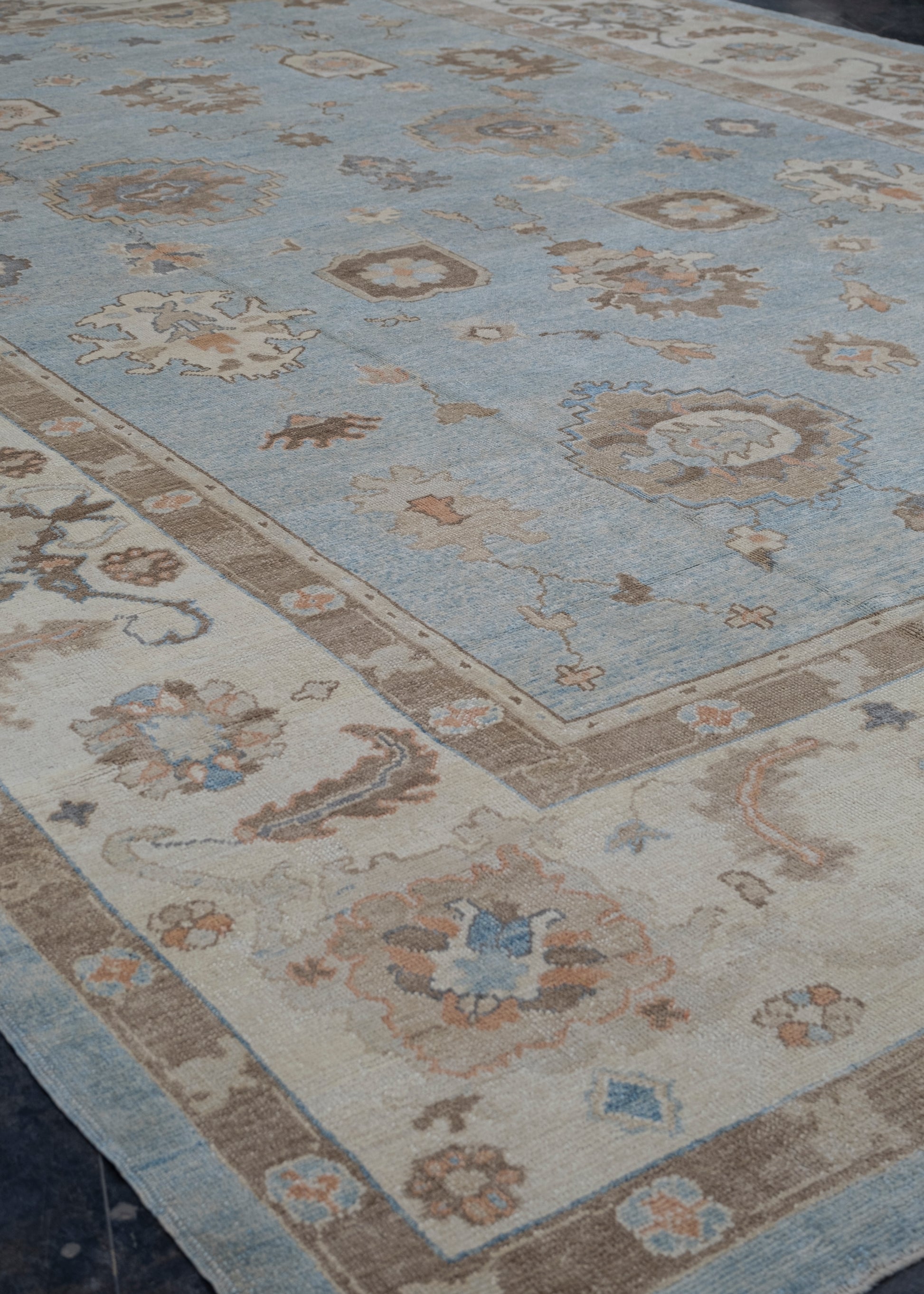 Turkish Oushak Rug 13'10" x 20'1" #3257