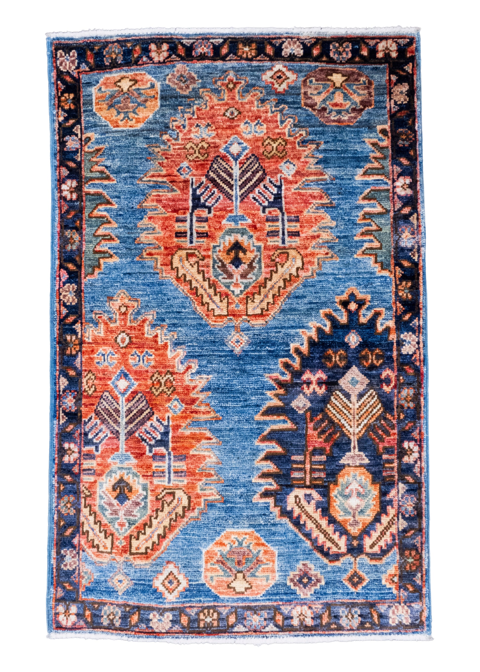 Oriental Handmade Rug 2'1" x 3'5" #9028