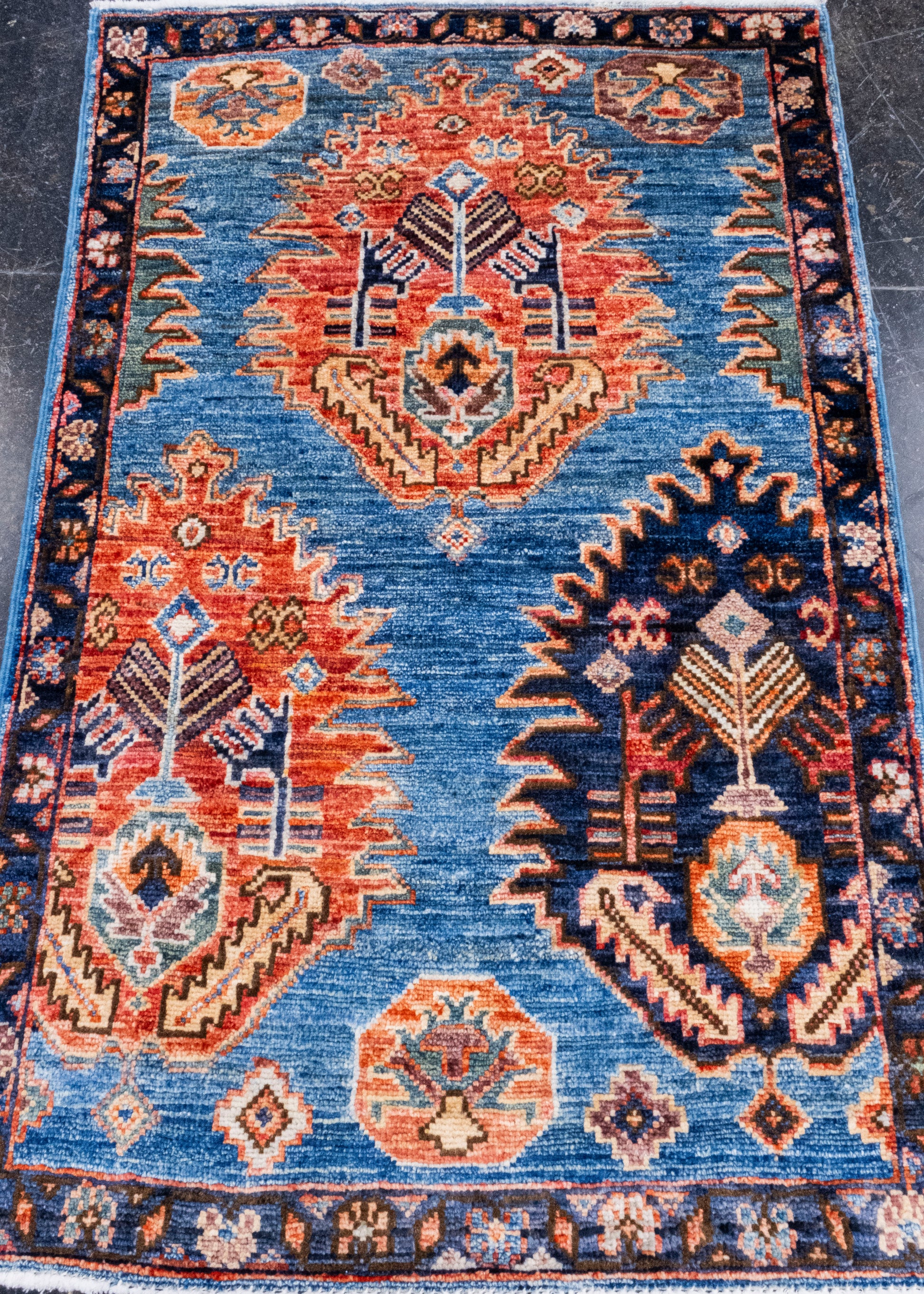 Oriental Handmade Rug 2'1" x 3'5" #9028