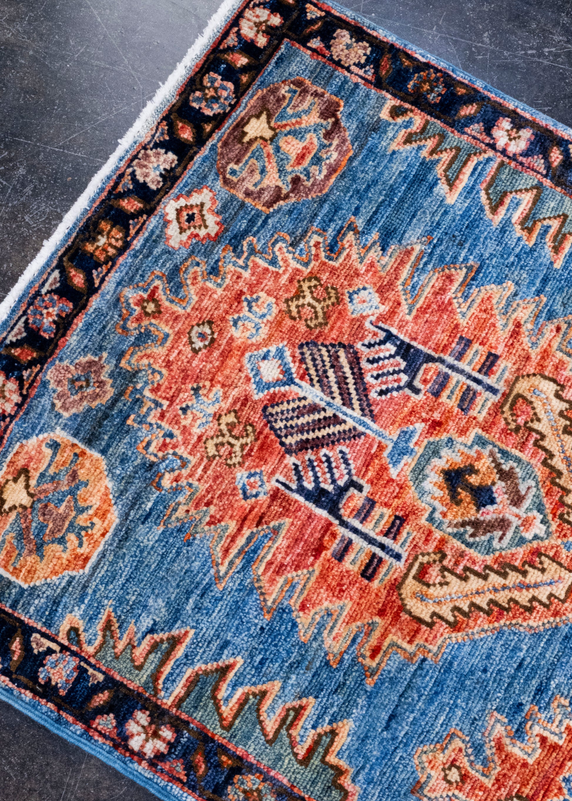 Oriental Handmade Rug 2'1" x 3'5" #9028