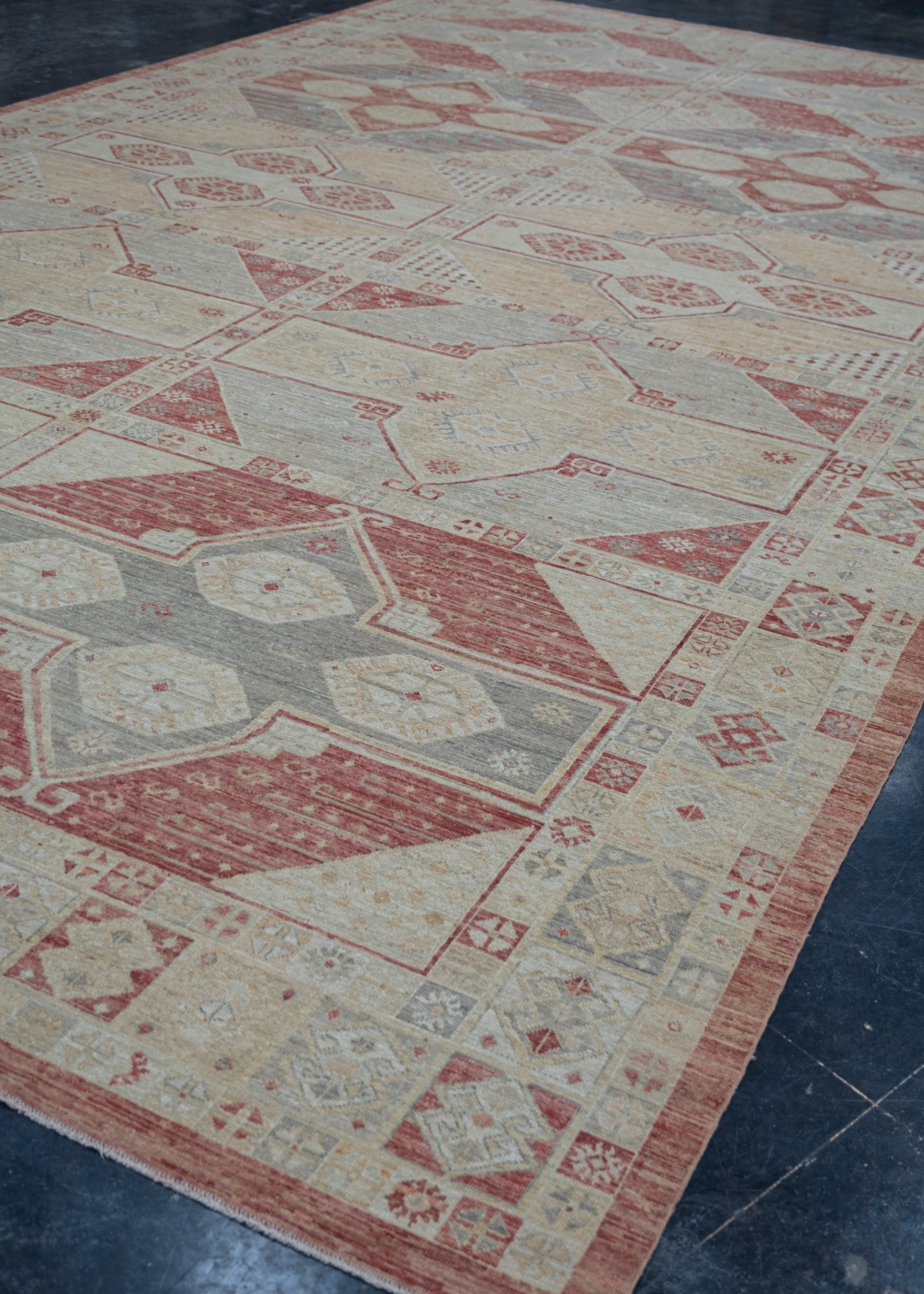 Antique Look Turkish Oushak Rug 11' x 19'9" #121