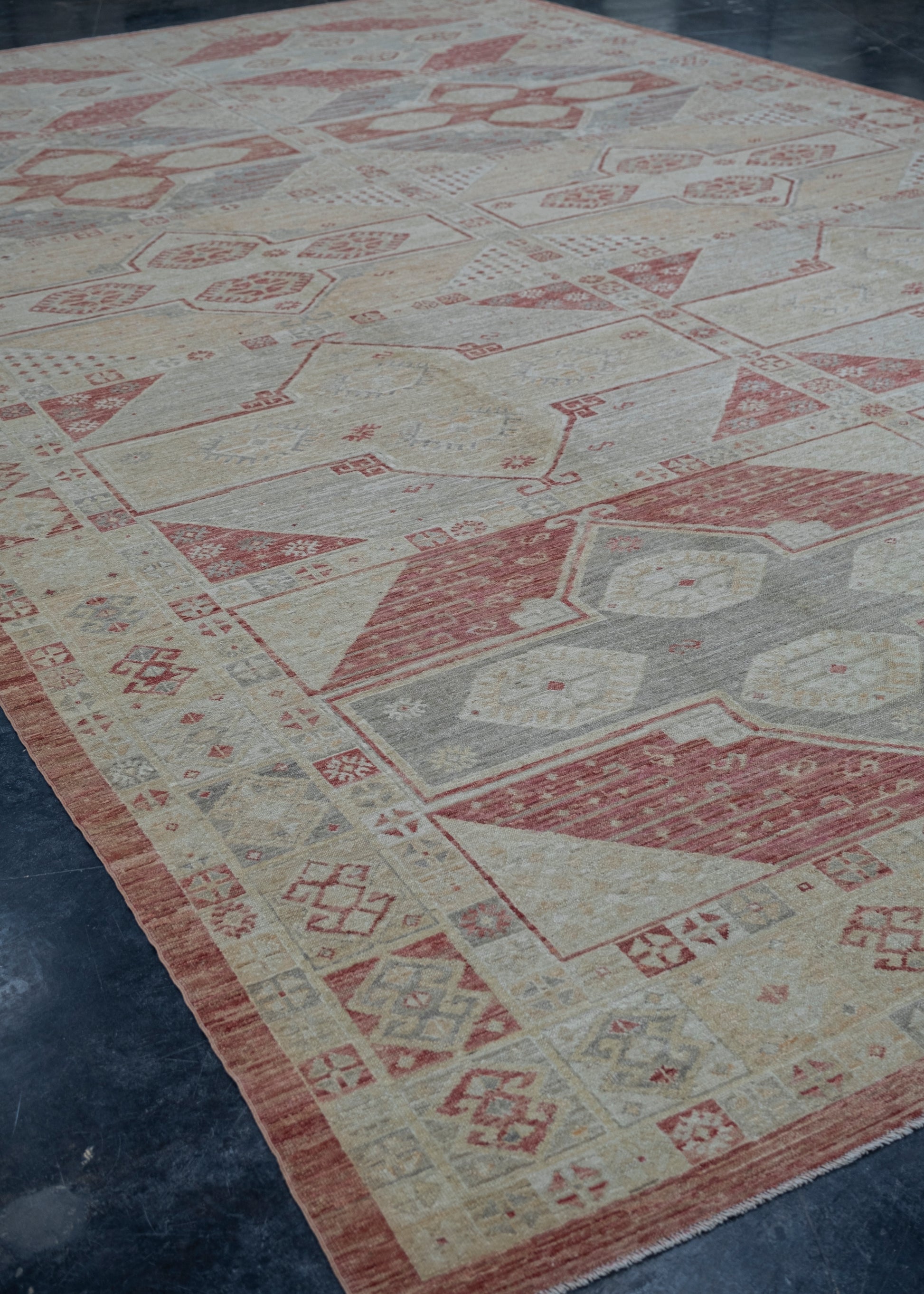 Antique Look Turkish Oushak Rug 11' x 19'9" #121