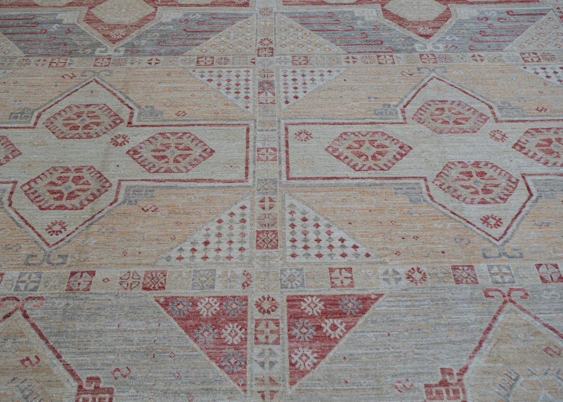 Antique Look Turkish Oushak Rug 11' x 19'9" #121