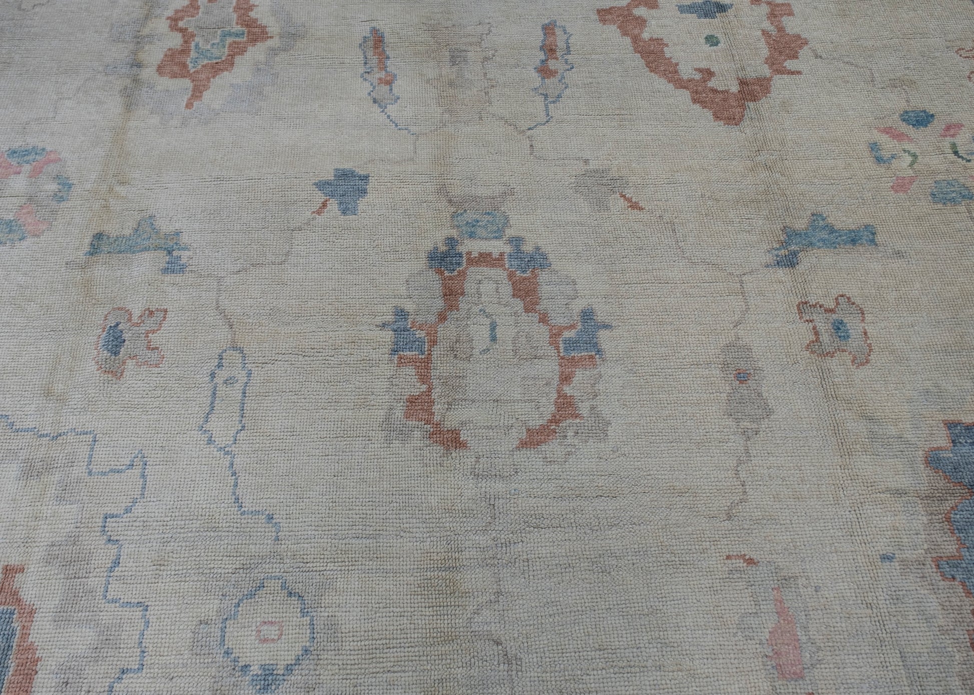 Turkish Oushak Rug 12'8" x 21'3" #HS-1001