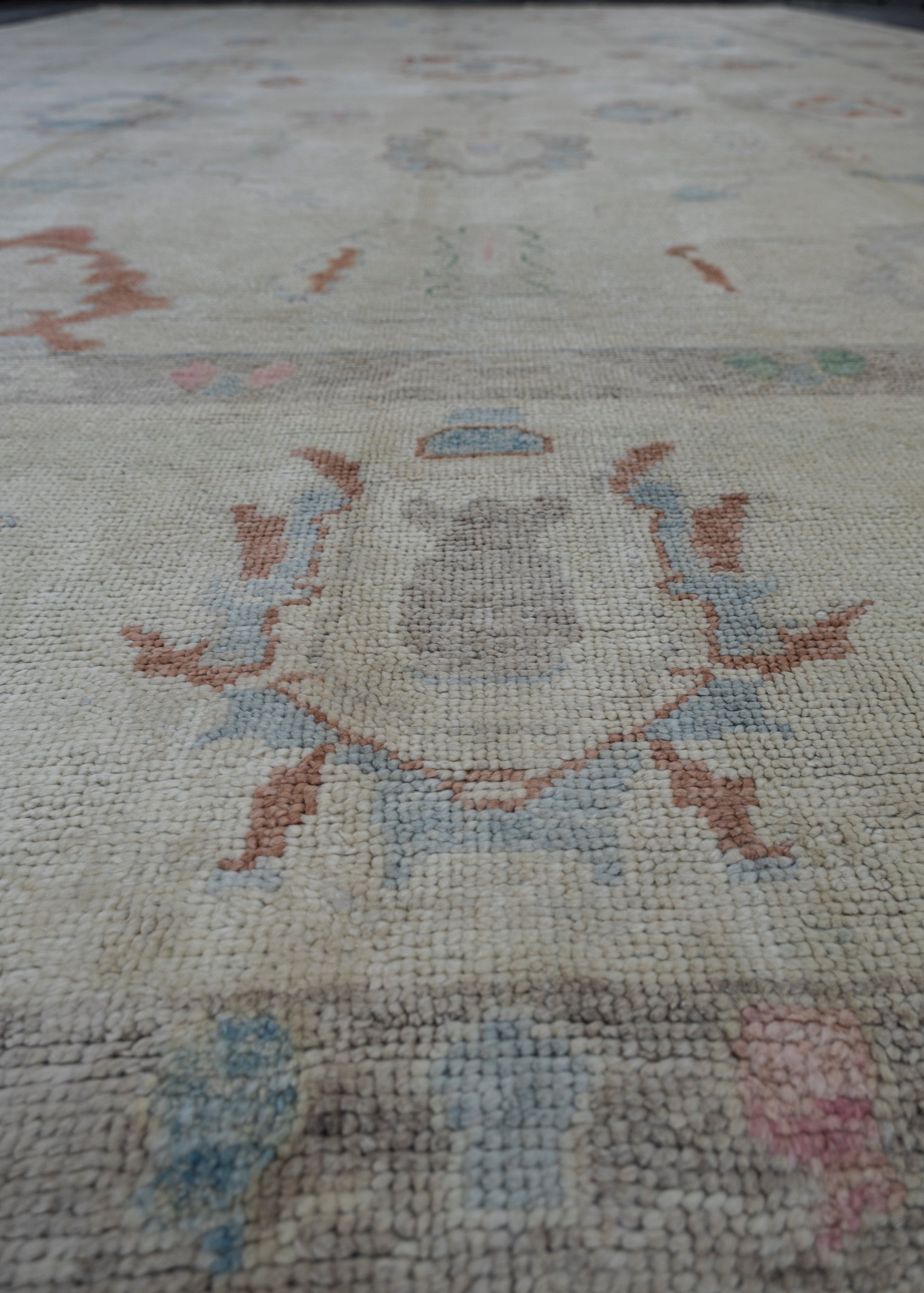 Turkish Oushak Rug 12'8" x 21'3" #HS-1001